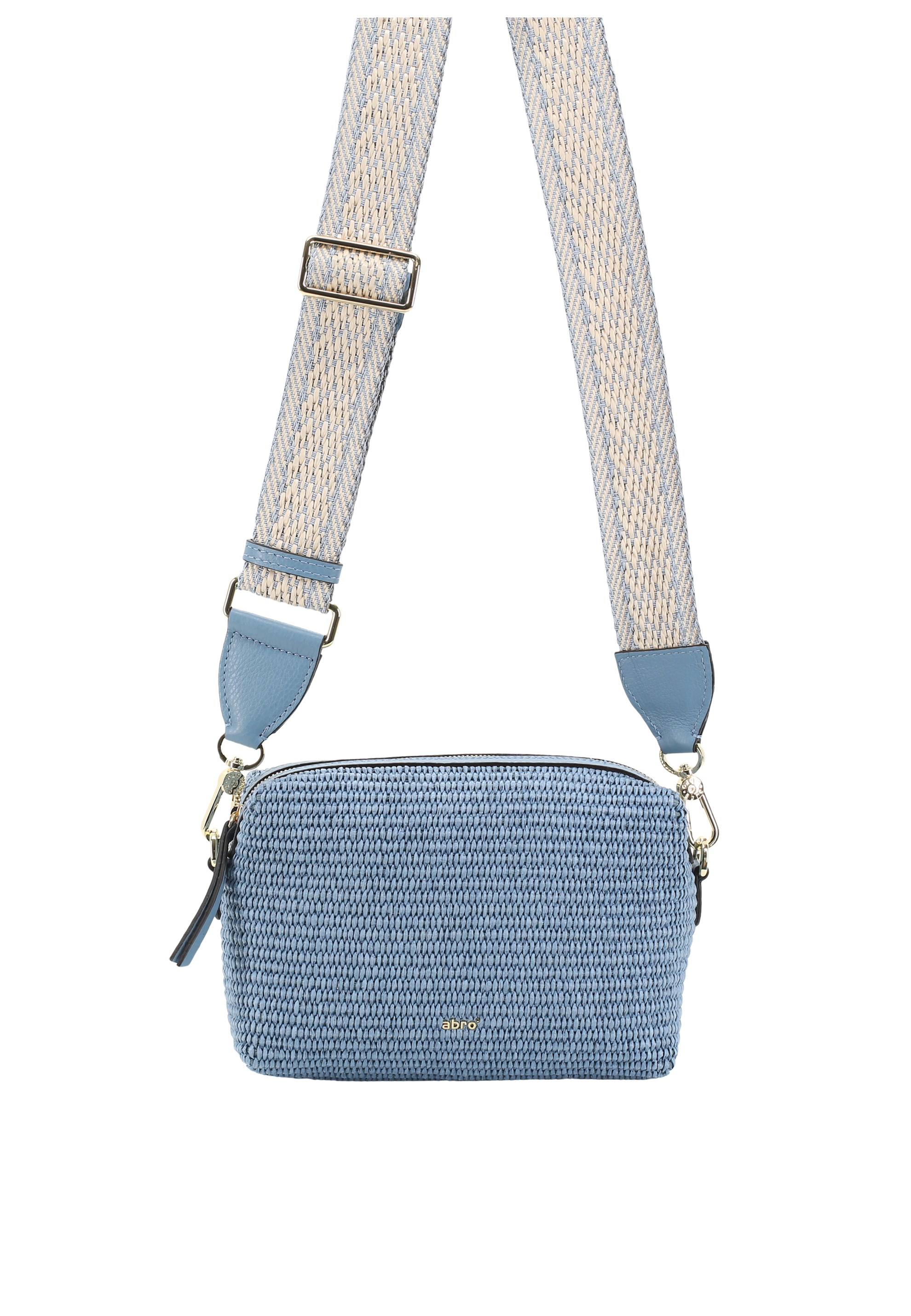 Shoulder bag KAIA fabric Raffia