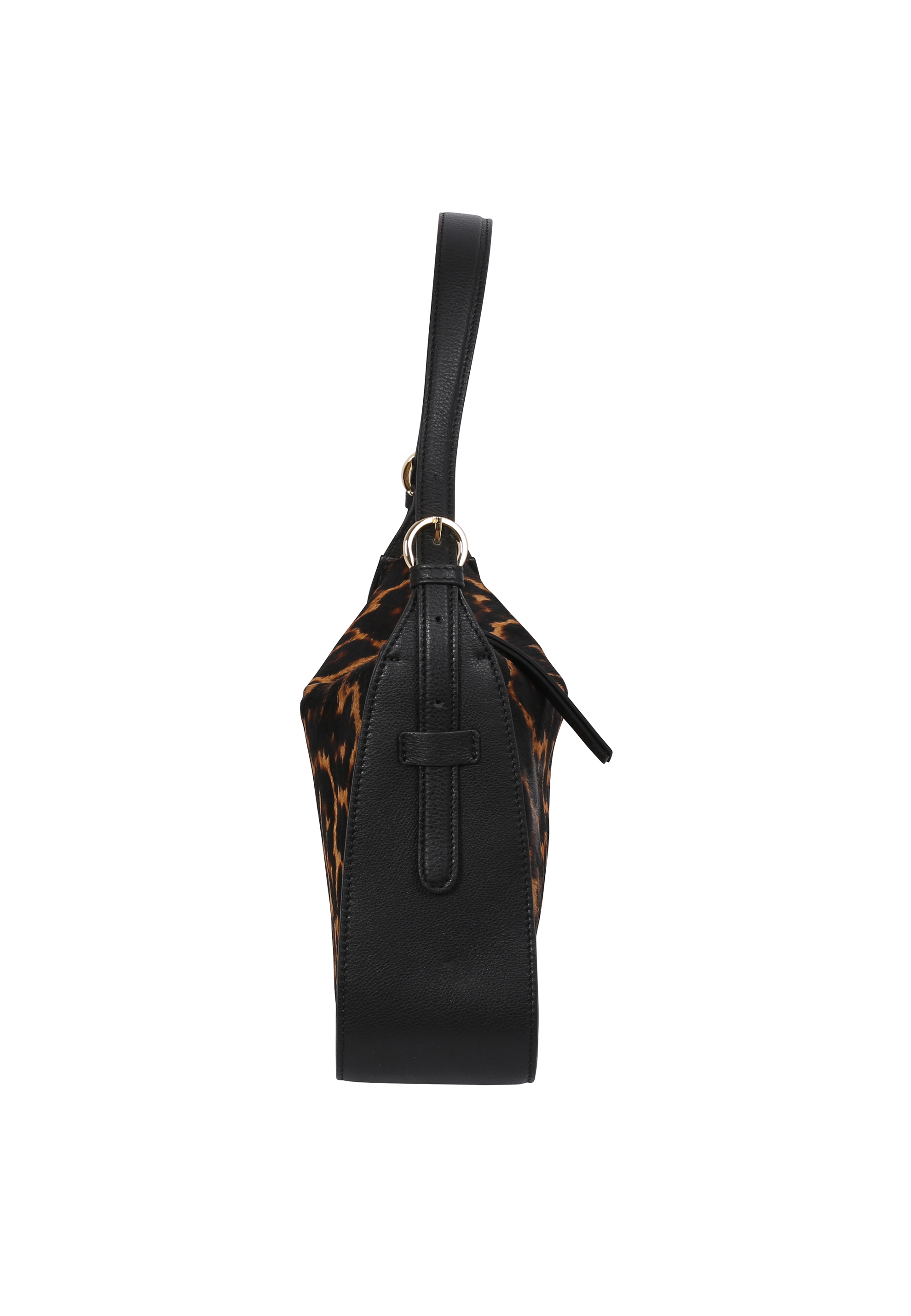 Schultertasche BEST FRIEND Leder Animal Print