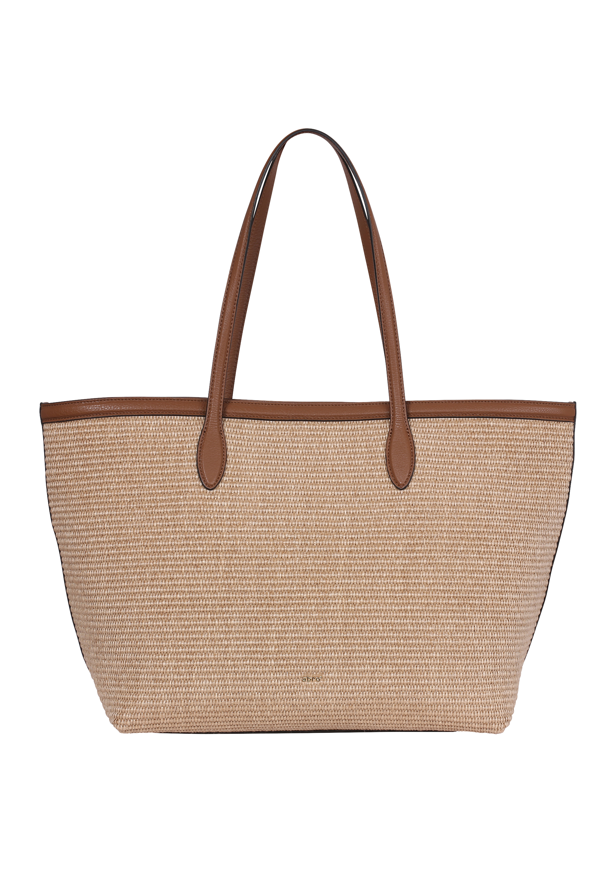 Shopper PRIMULA Stoff Raffia