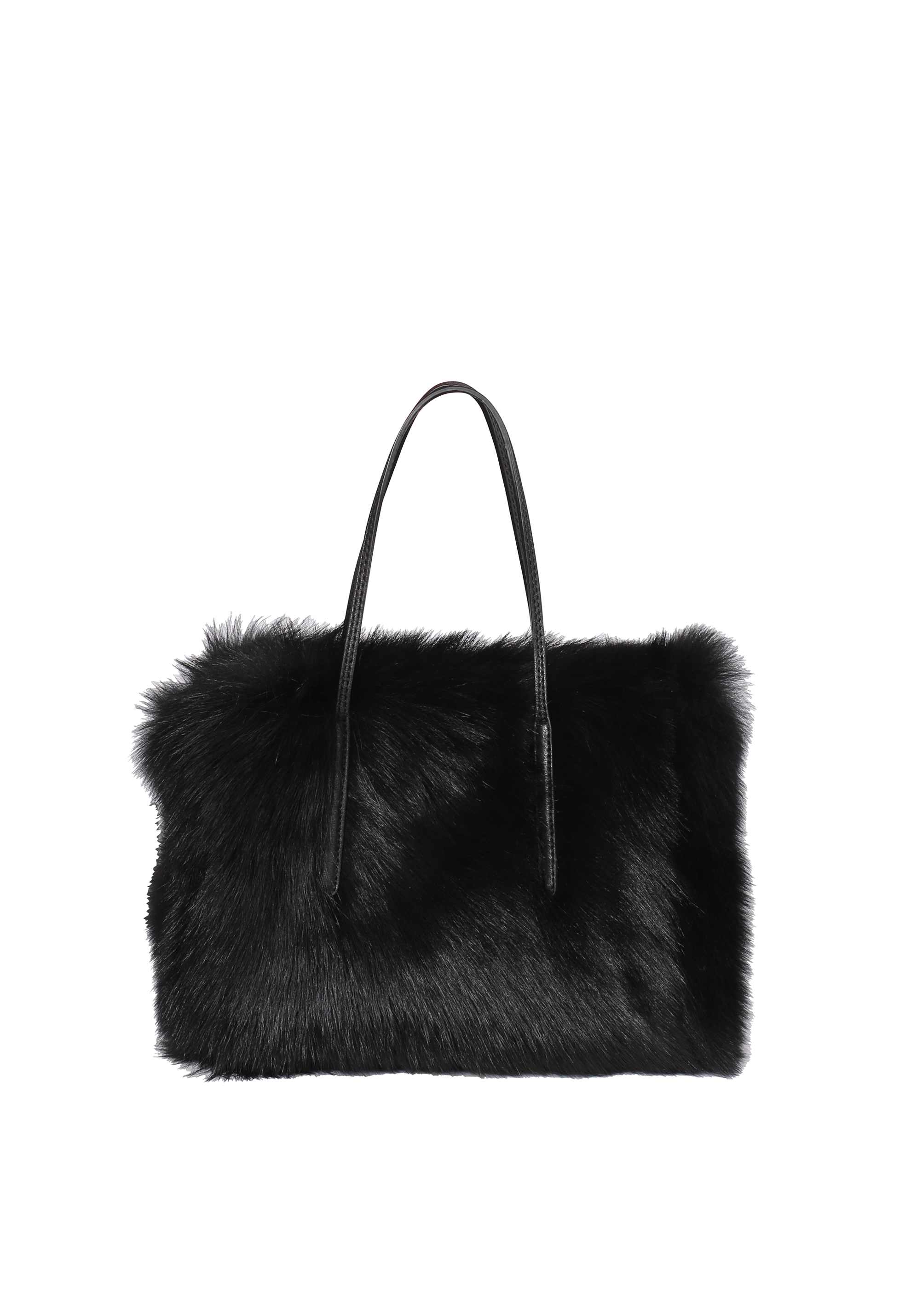 Handbag NOELLE Leather Shearling LH