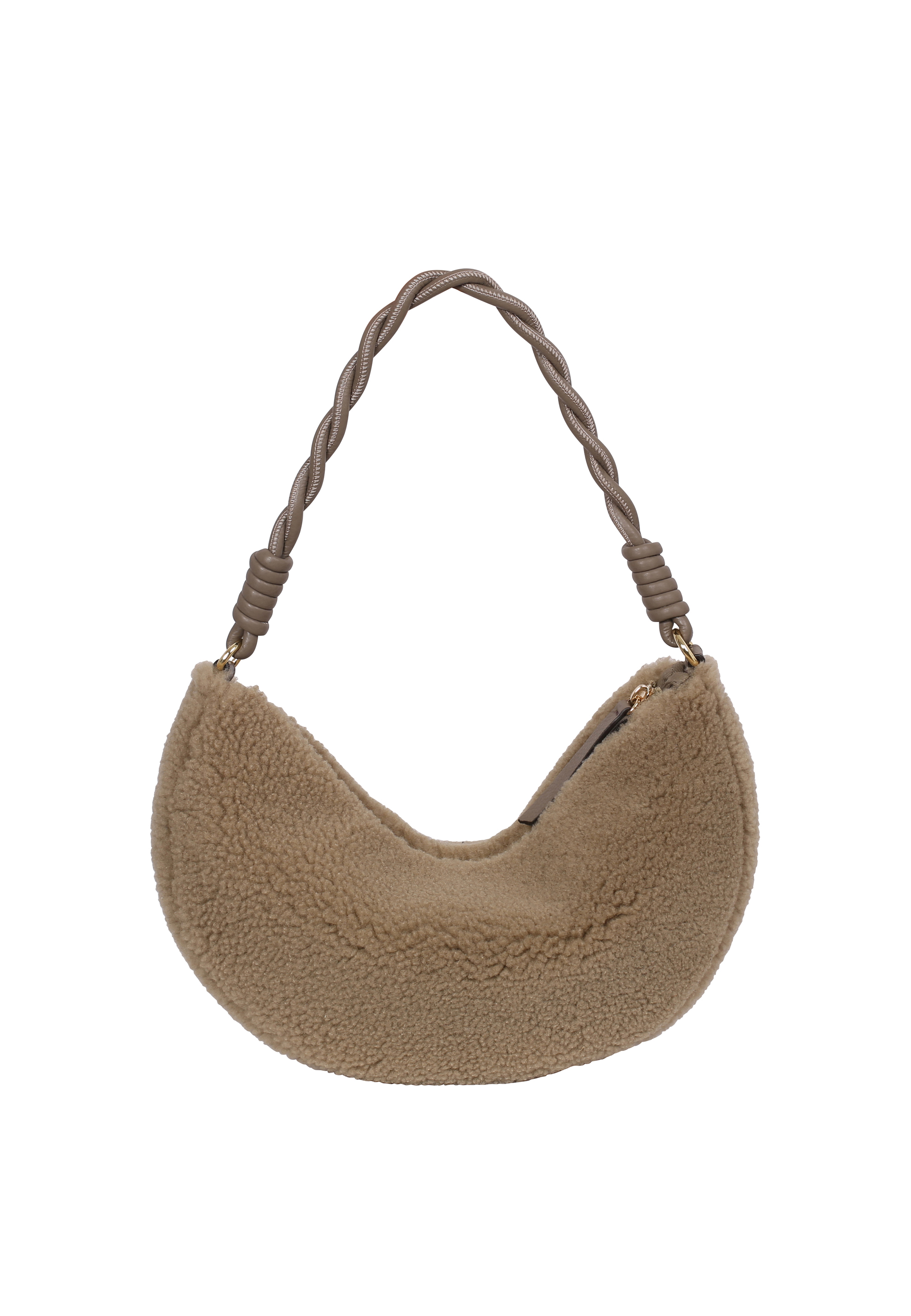 Shoulderbag  MOON Leather Shearling