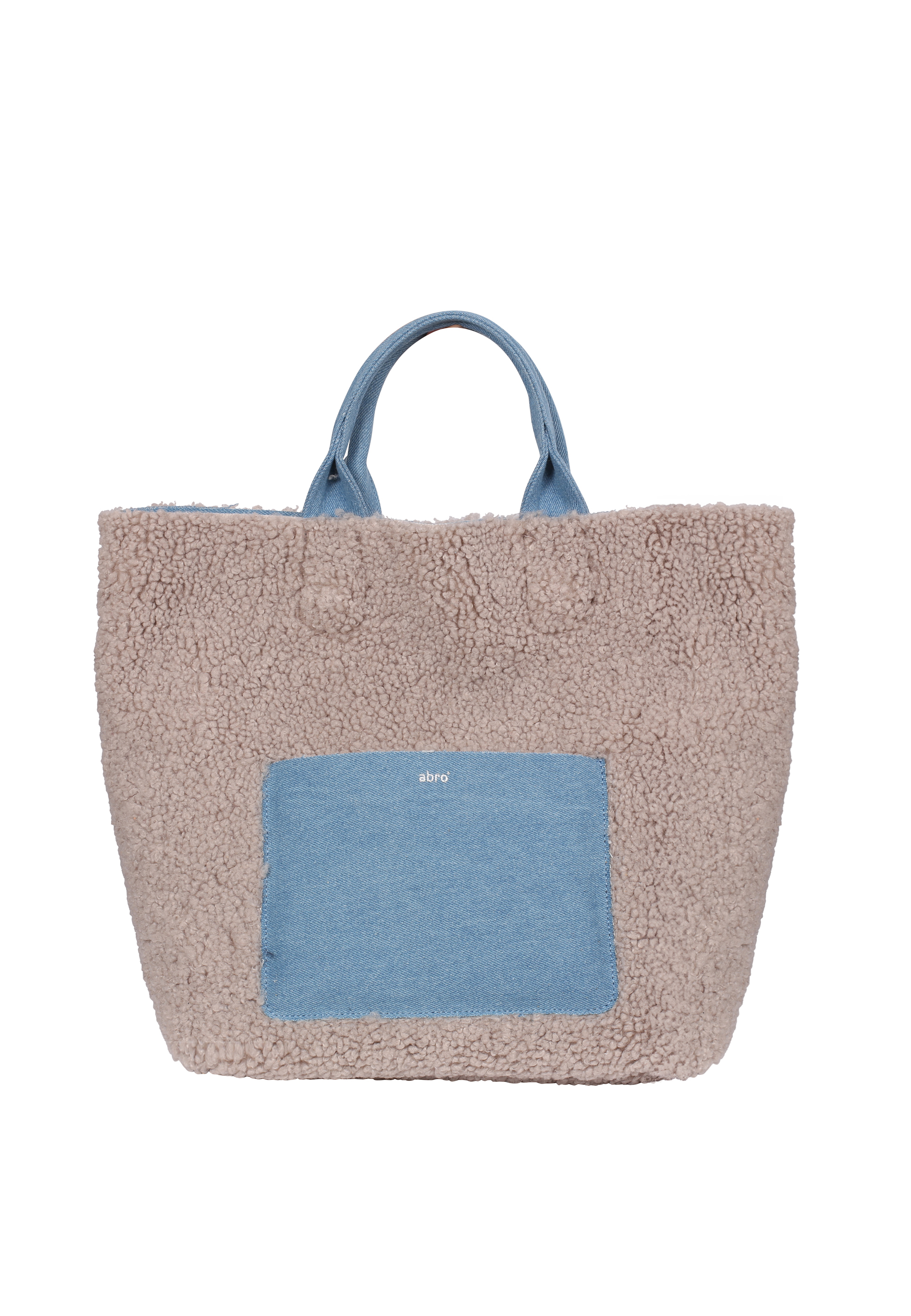 Shopper RAQUEL big Stoff Jeans Artico