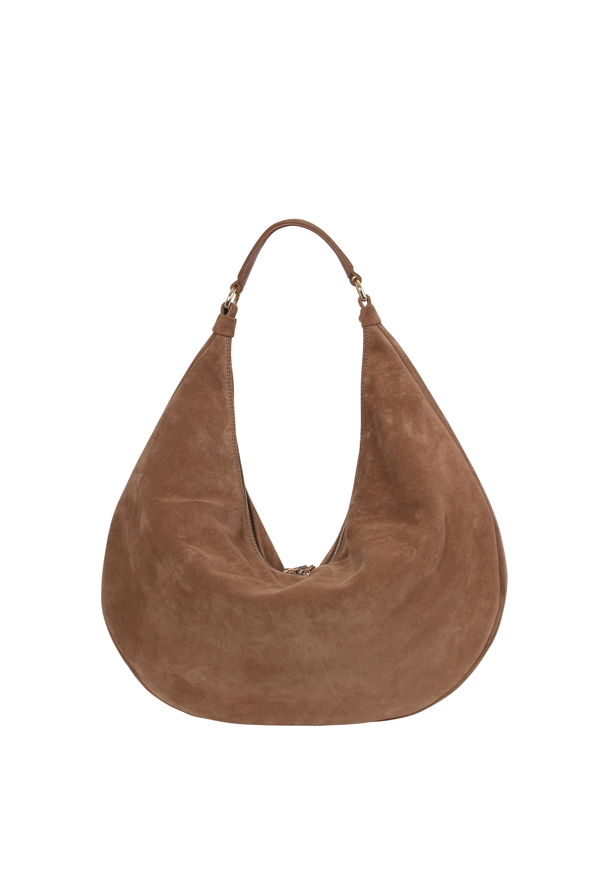 Hobo bag NANA big Leather Suede