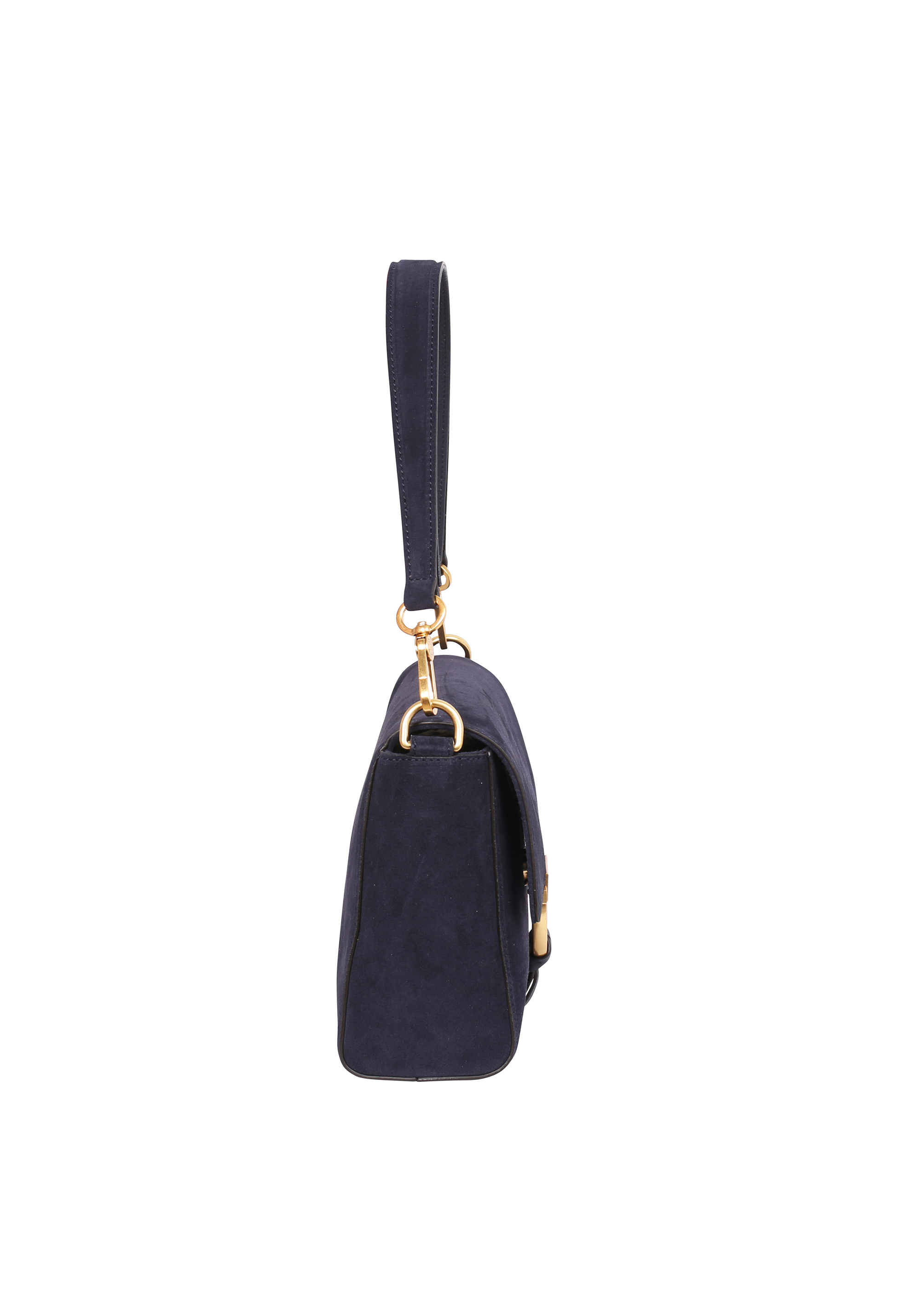 Schultertasche TEMI Leder Suede