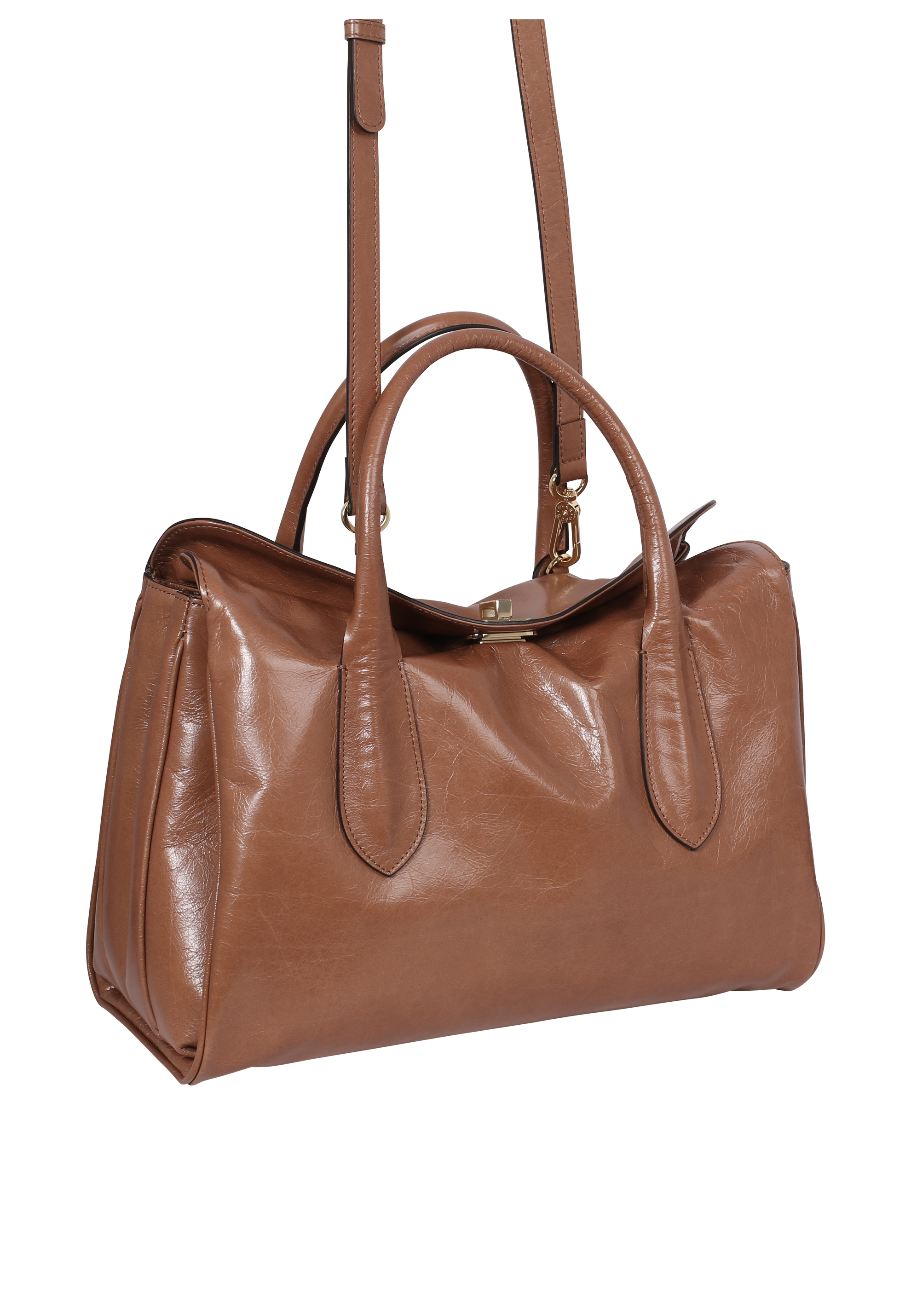 Shopper ACCORDION Leather Alias soft