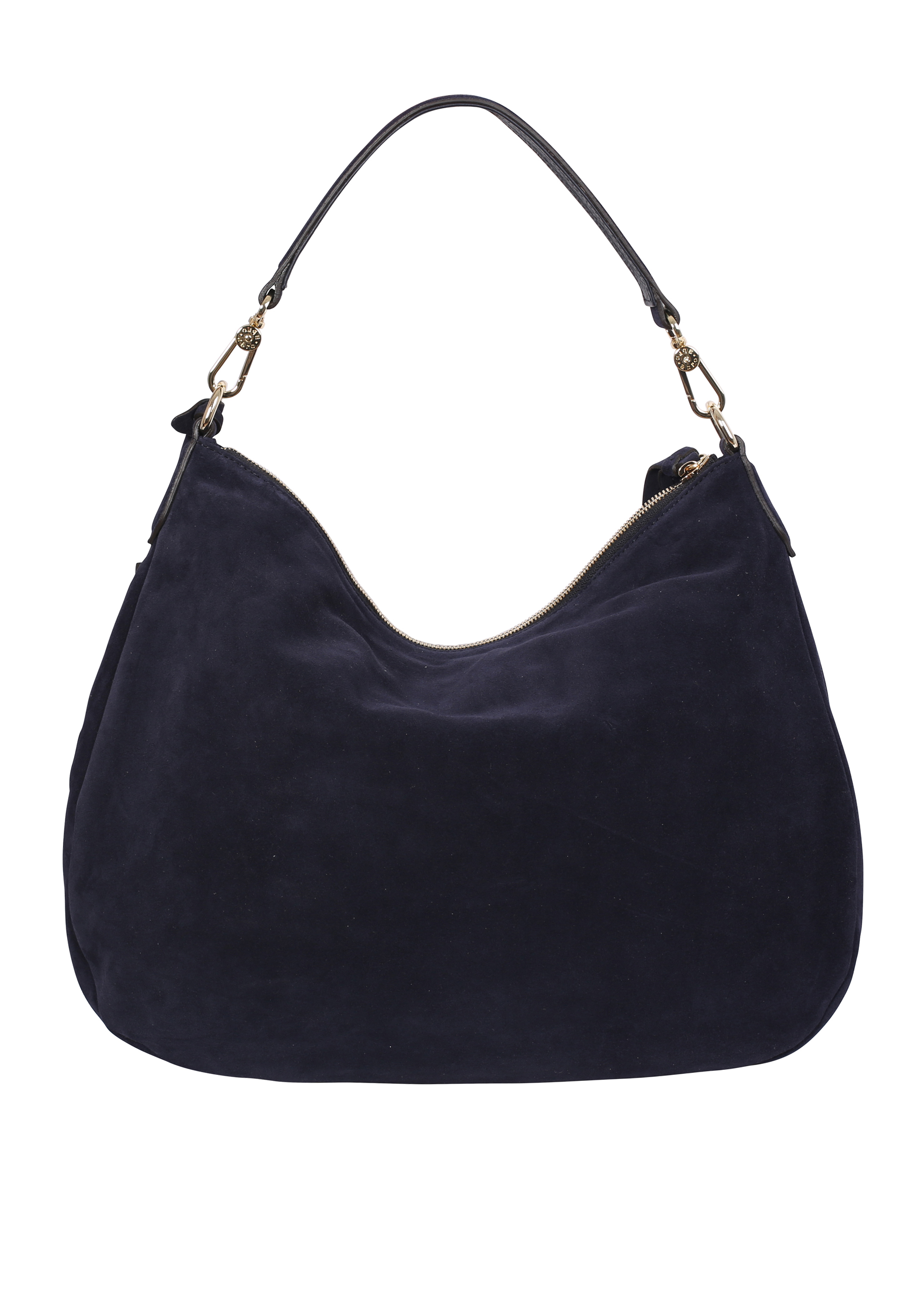 Navy suede hobo bag sale