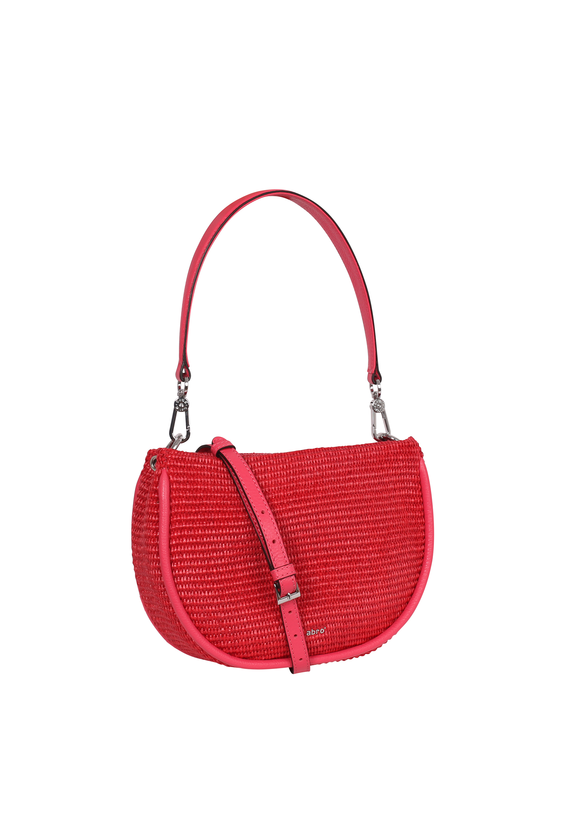 Schultertasche WILLOW Stoff Raffia