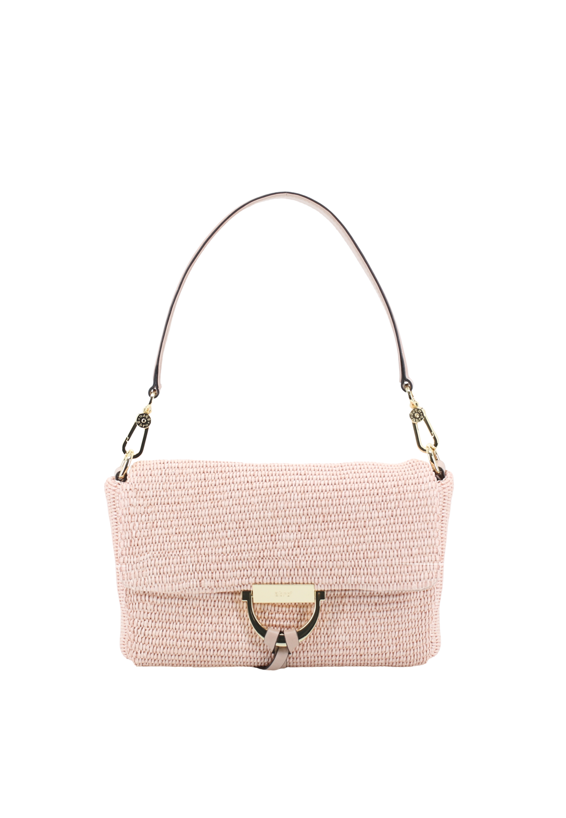 Schultertasche TEMI Raffia classic