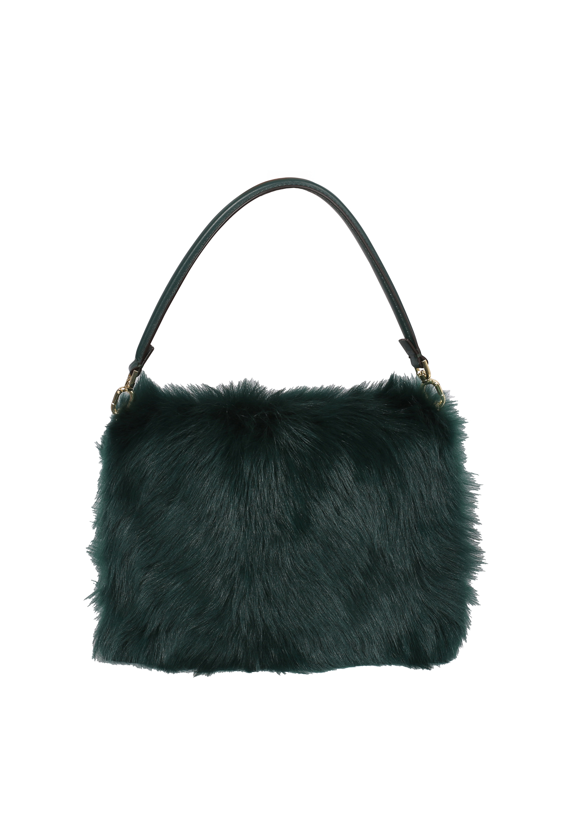 Schultertasche ASTOR Leder Shearling LH