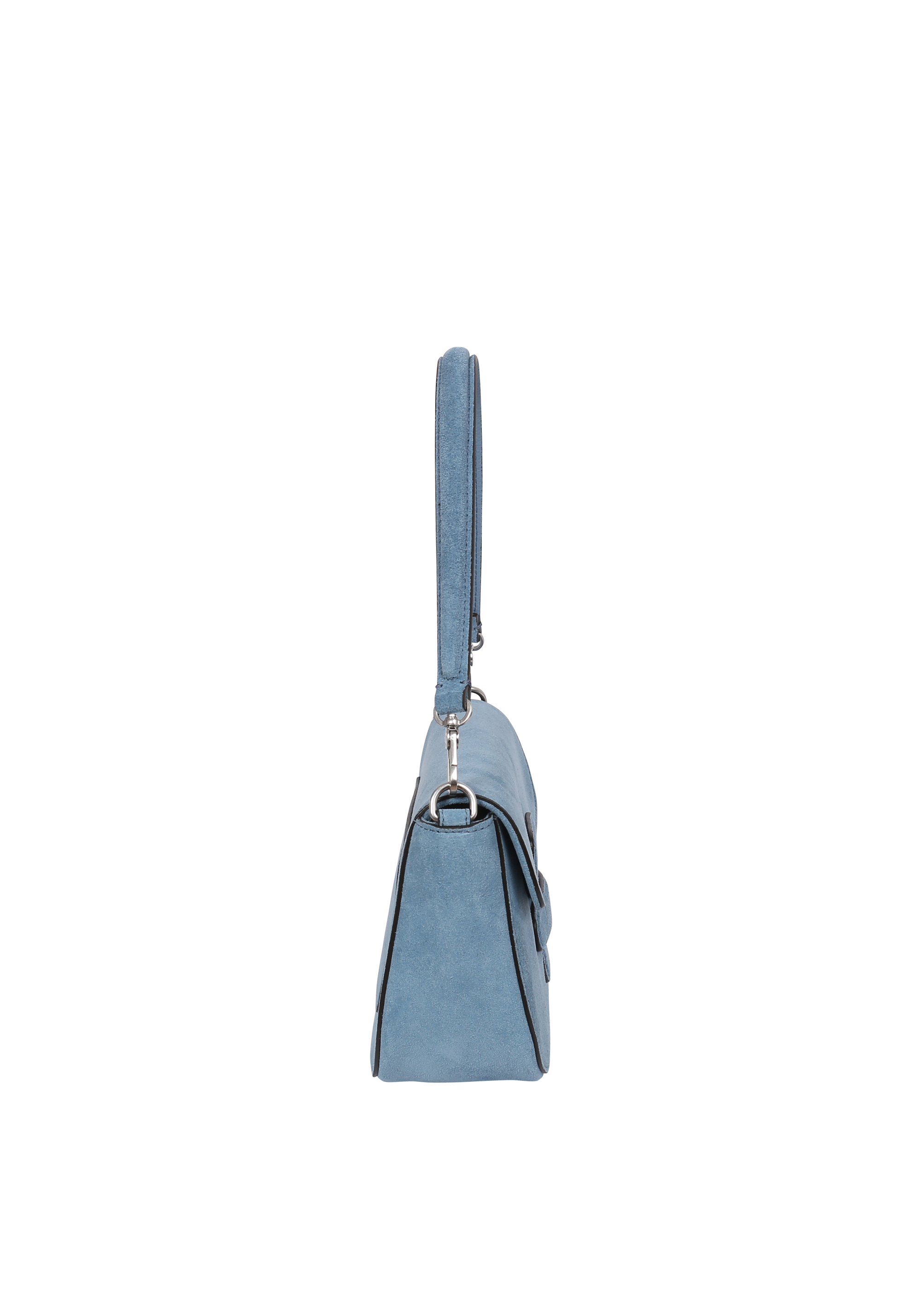 Schultertasche CAMILLA Leder Suede