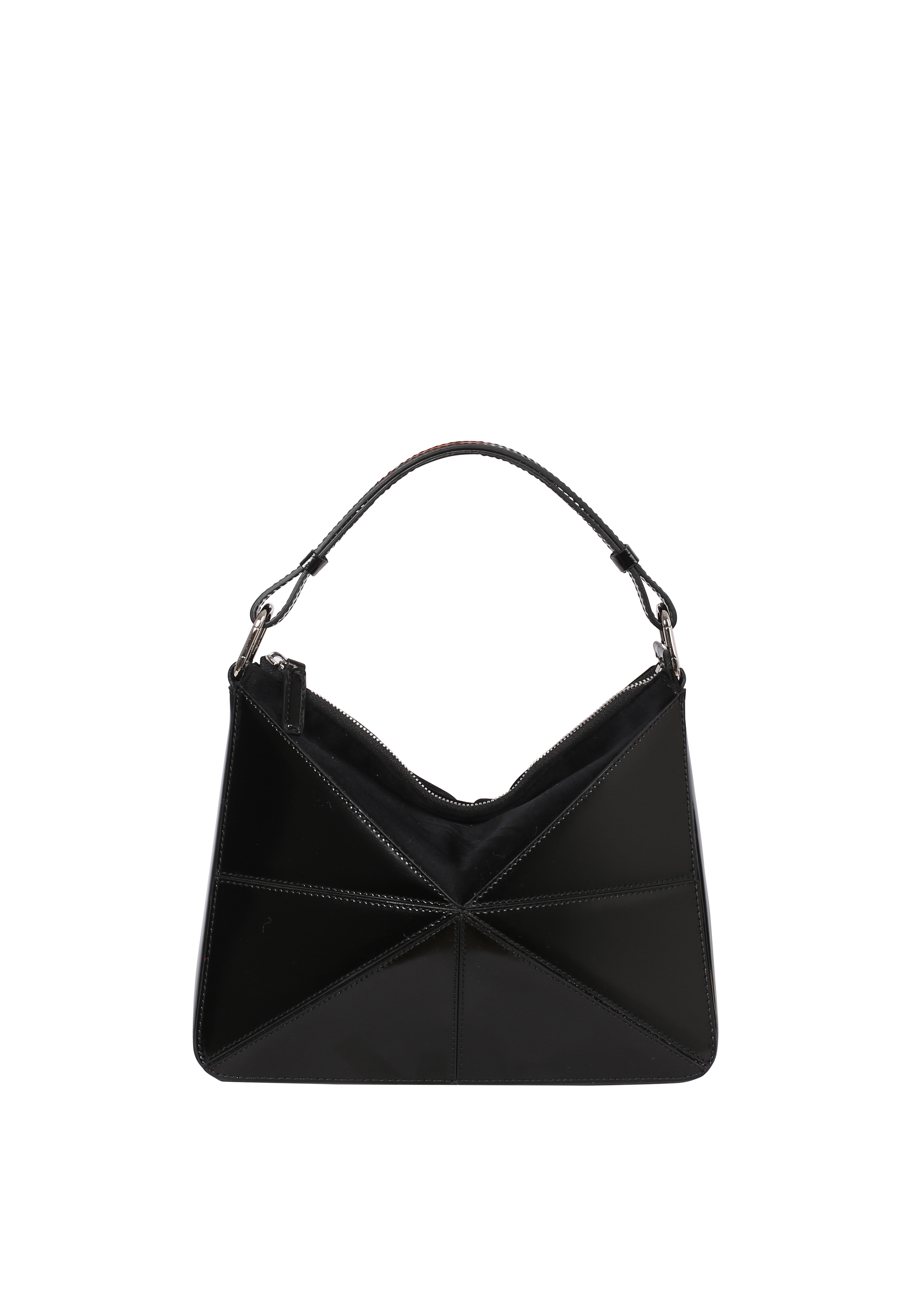 Handbag TRIANGLE Leather Specchio