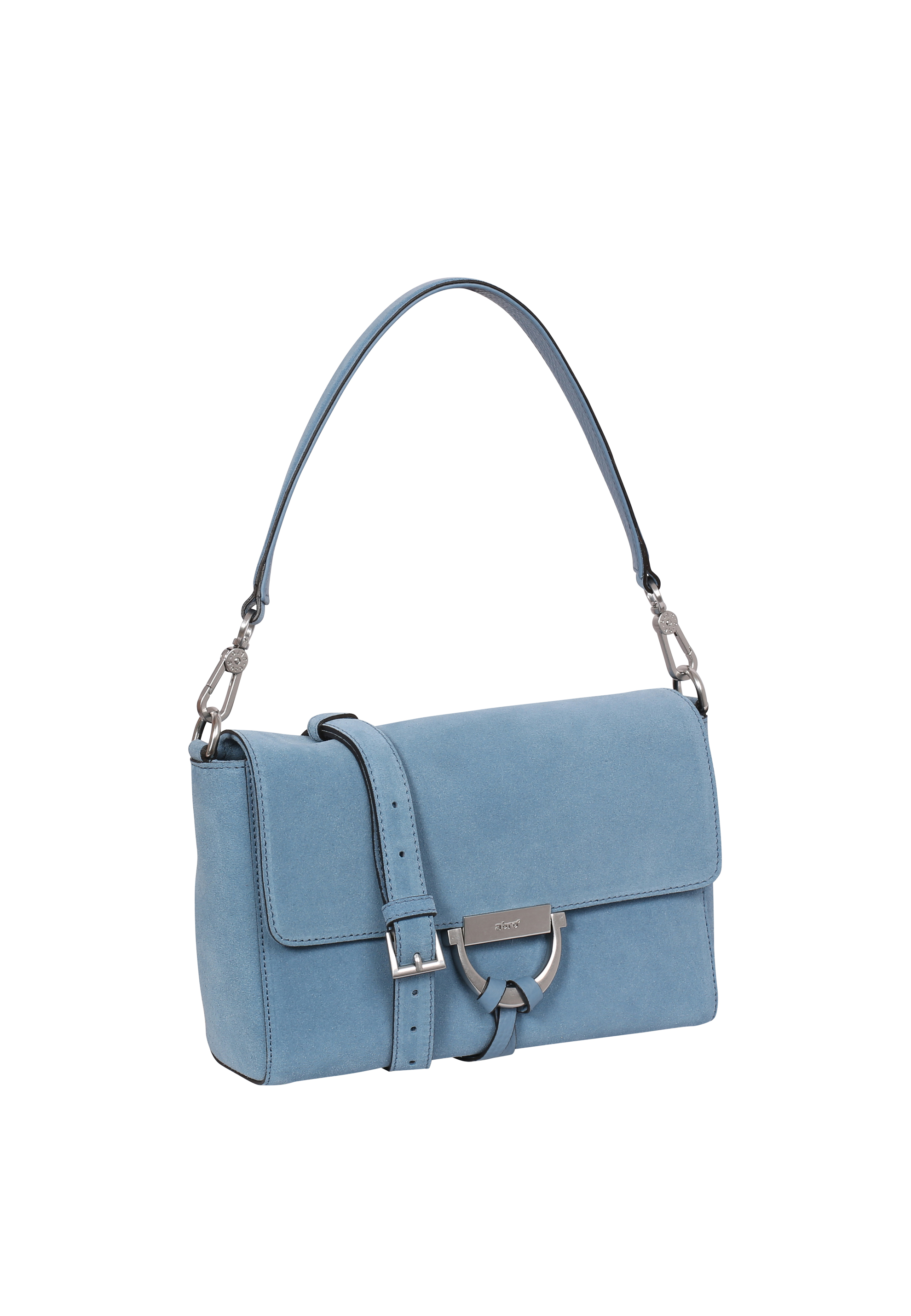 Schultertasche TEMI Leder Suede