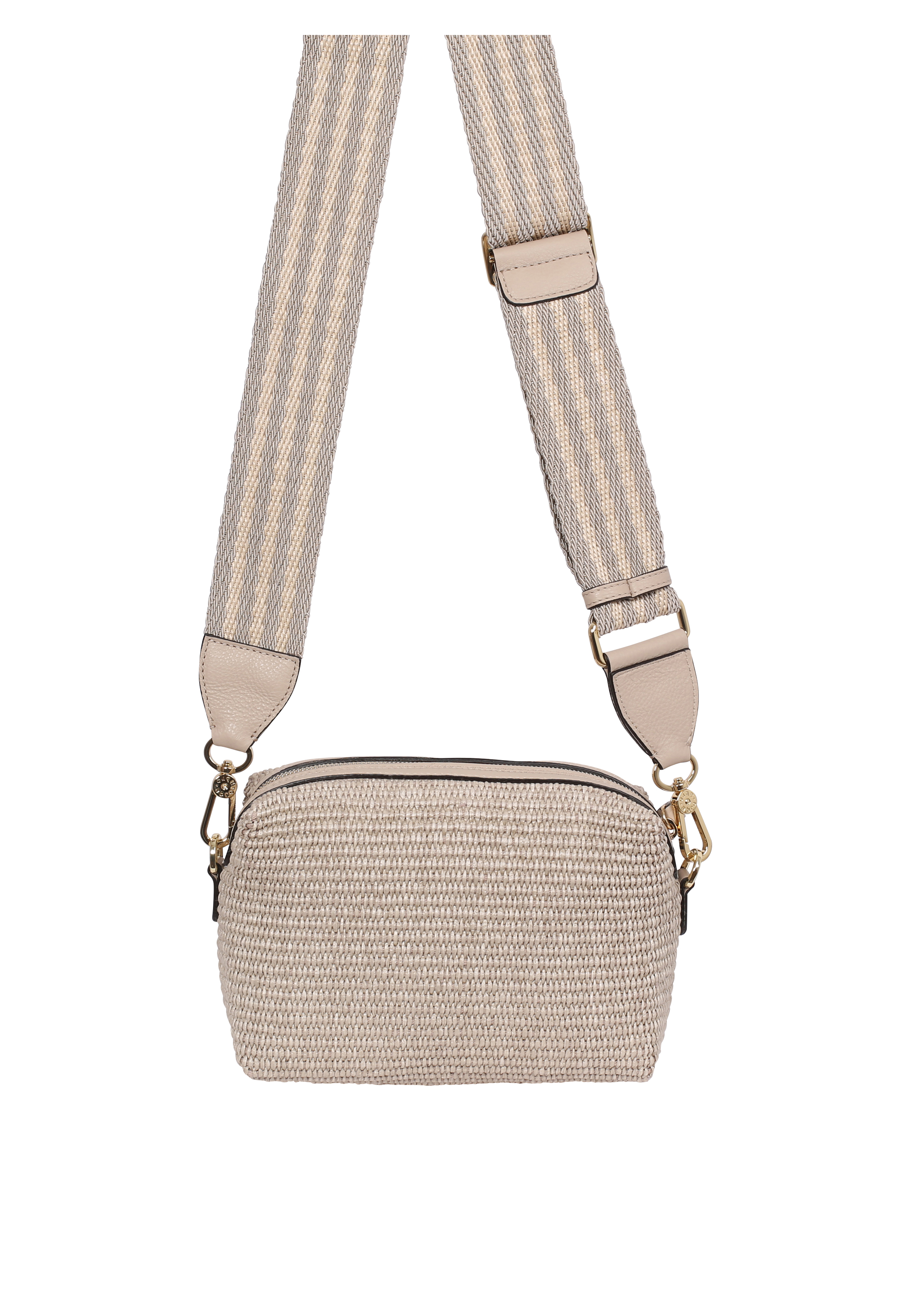 Shoulder bag KAIA fabric Raffia