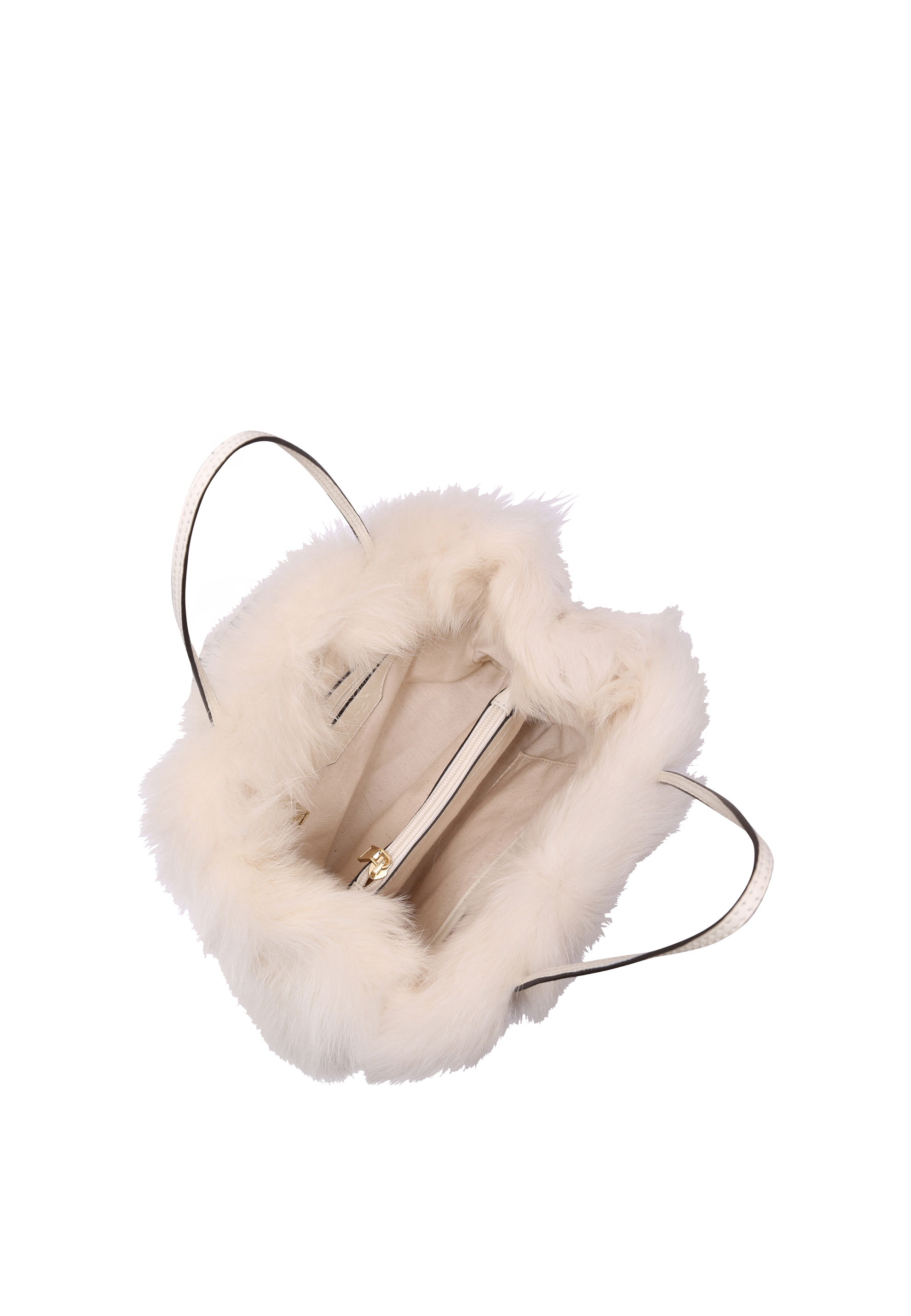 Handtasche NOELLE Leder Shearling LH