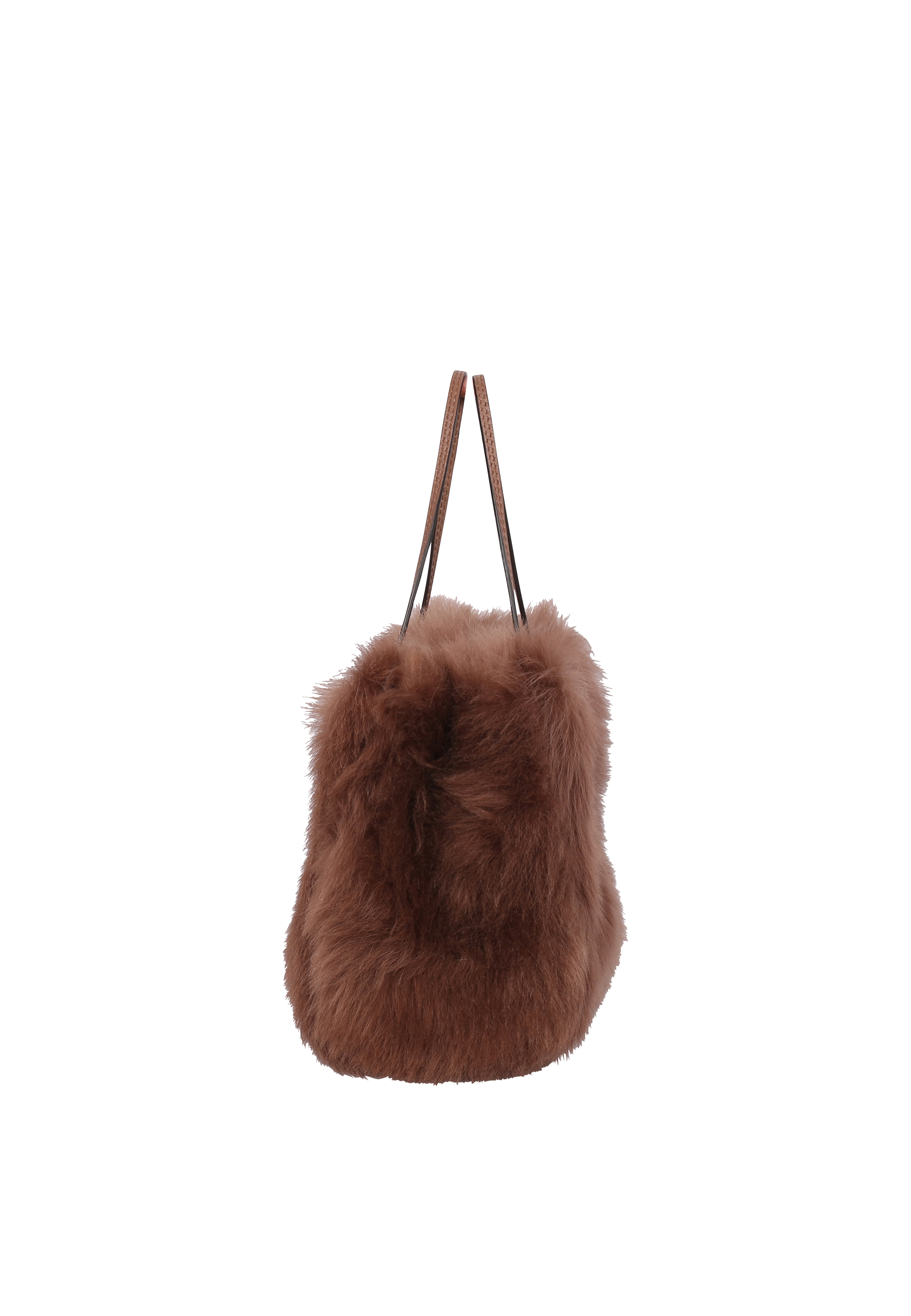 Handbag NOELLE Leather Shearling LH