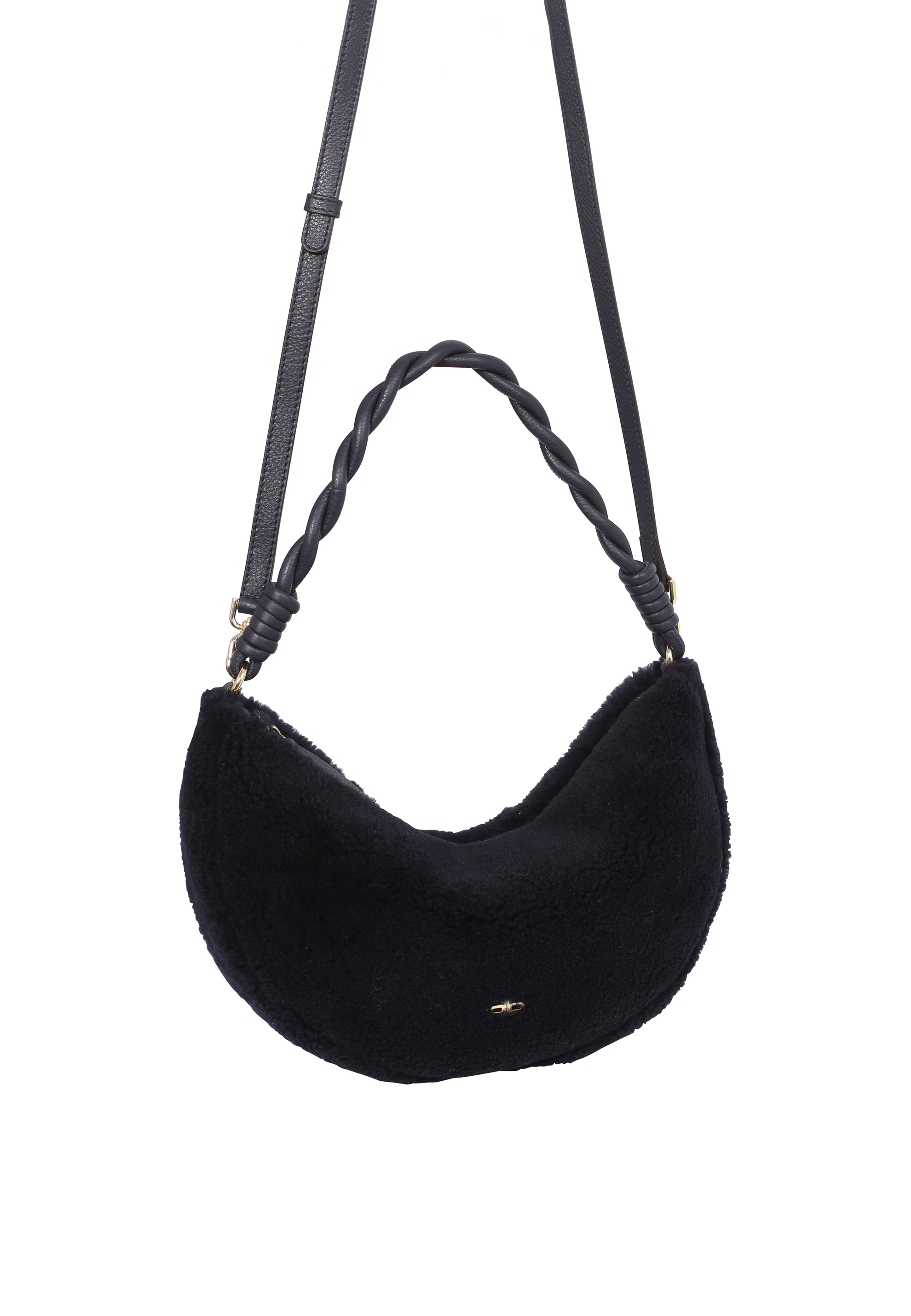 Shoulderbag  MOON Leather Shearling