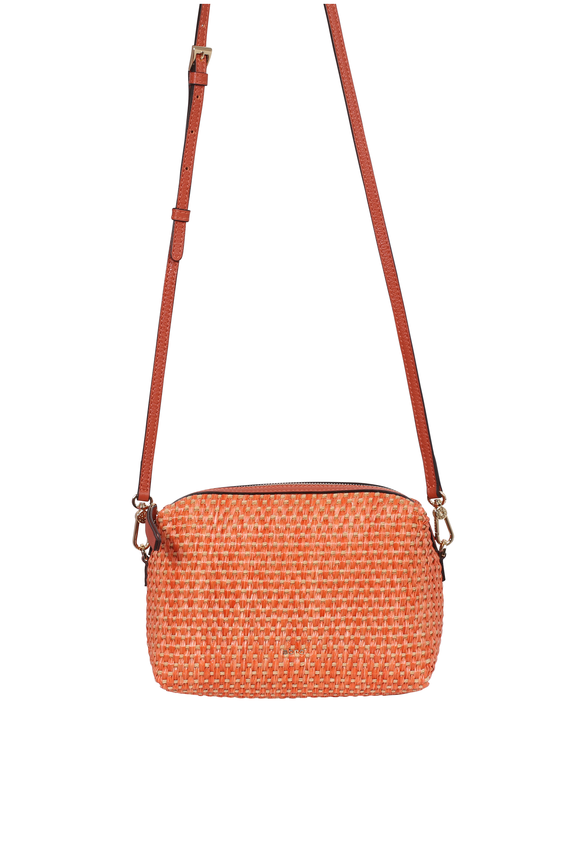 Cross body bag KAIA Fabric Raffia cestino