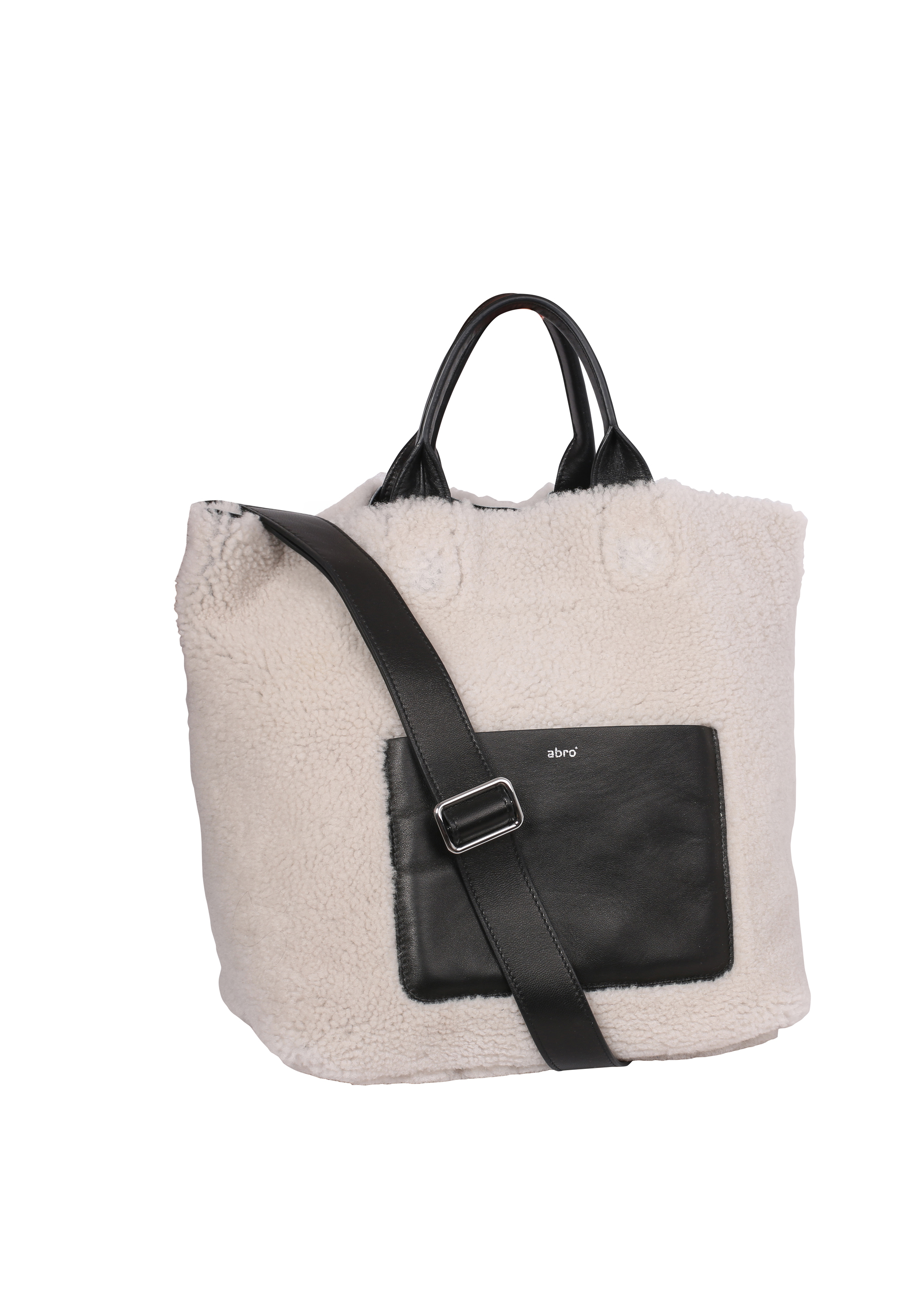 Shopper RAQUEL big Leather Shearling reversible