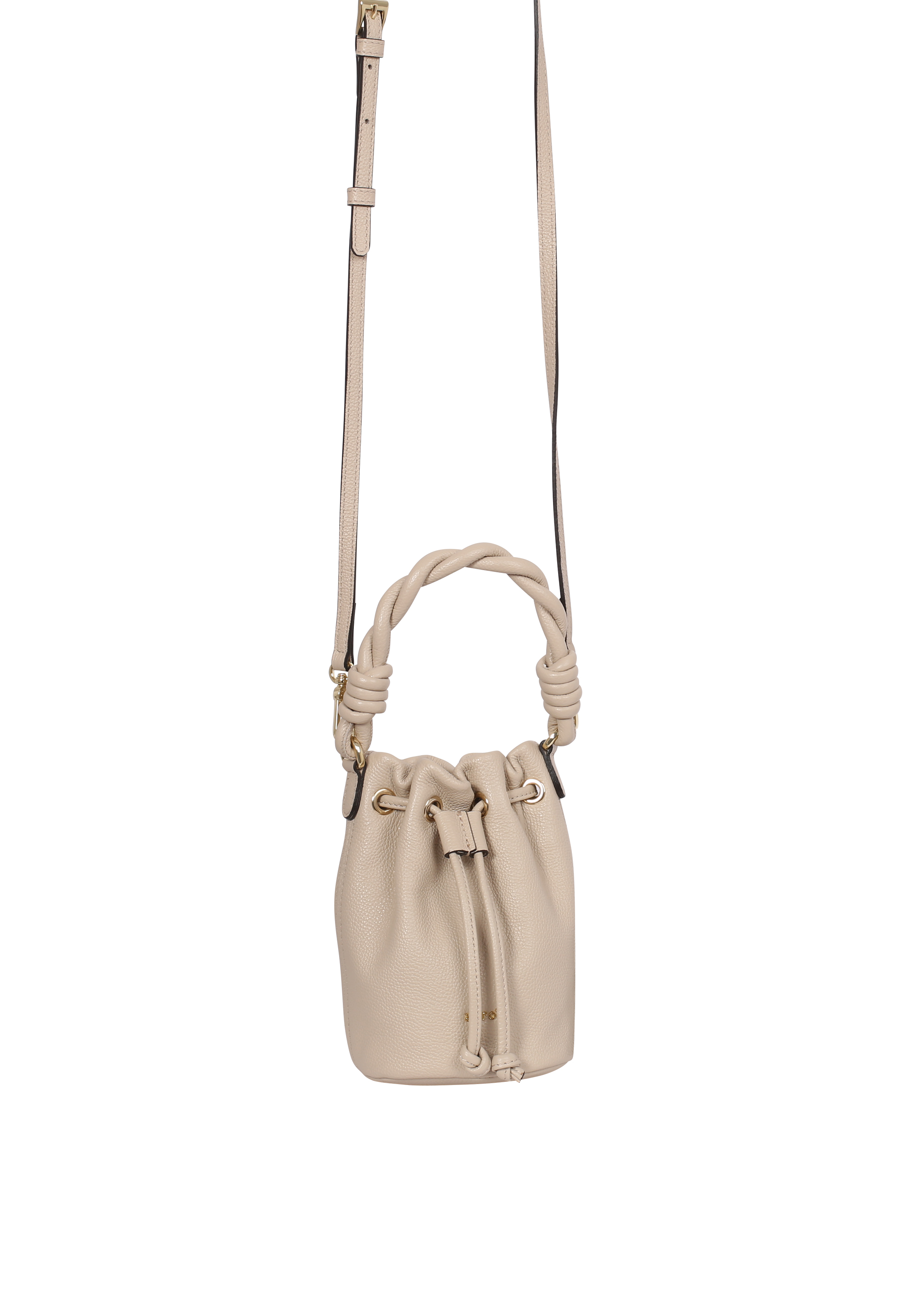 Bucket bag DRAWSTRING small Leather Kavir