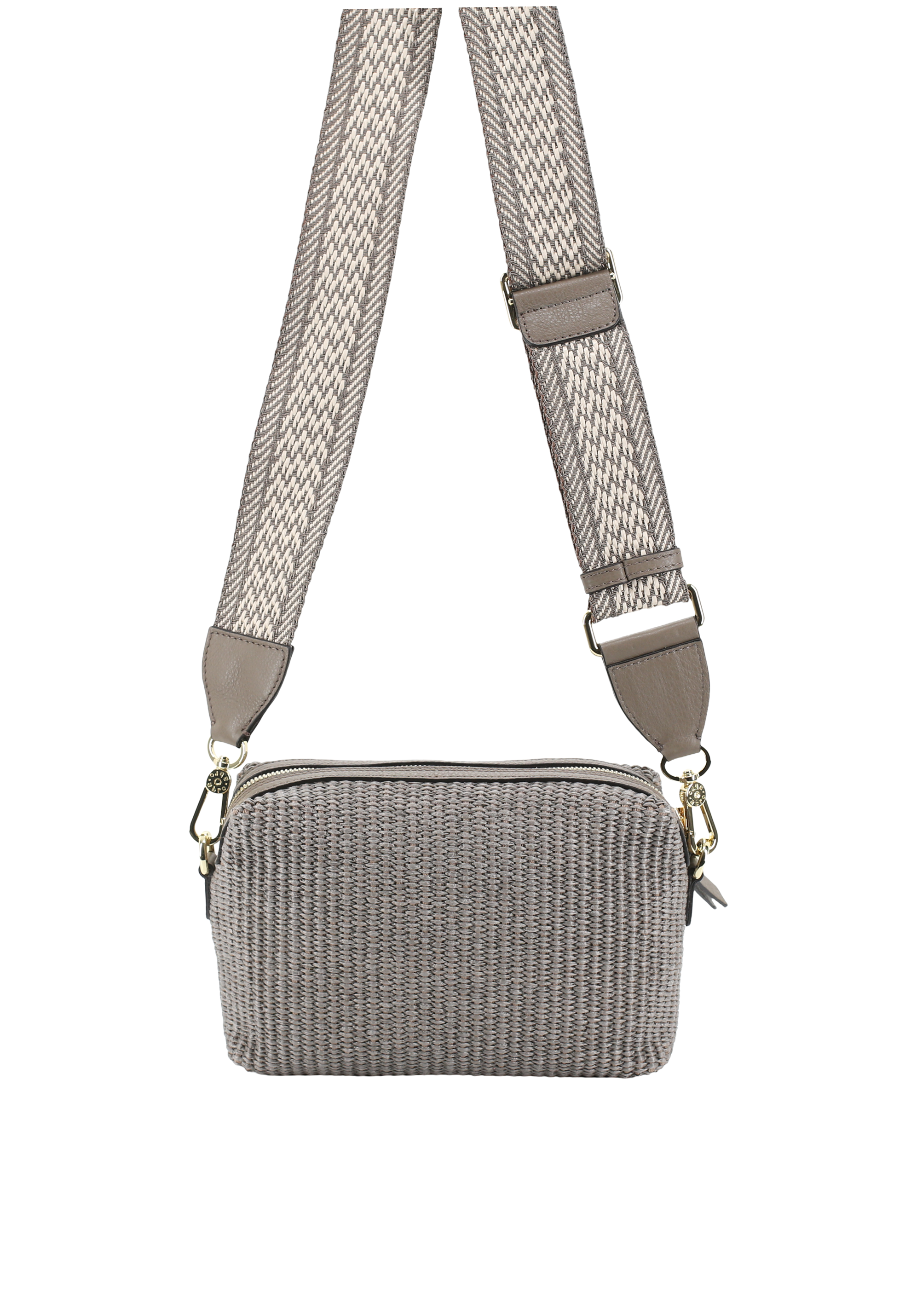 Shoulder bag KAIA fabric Raffia