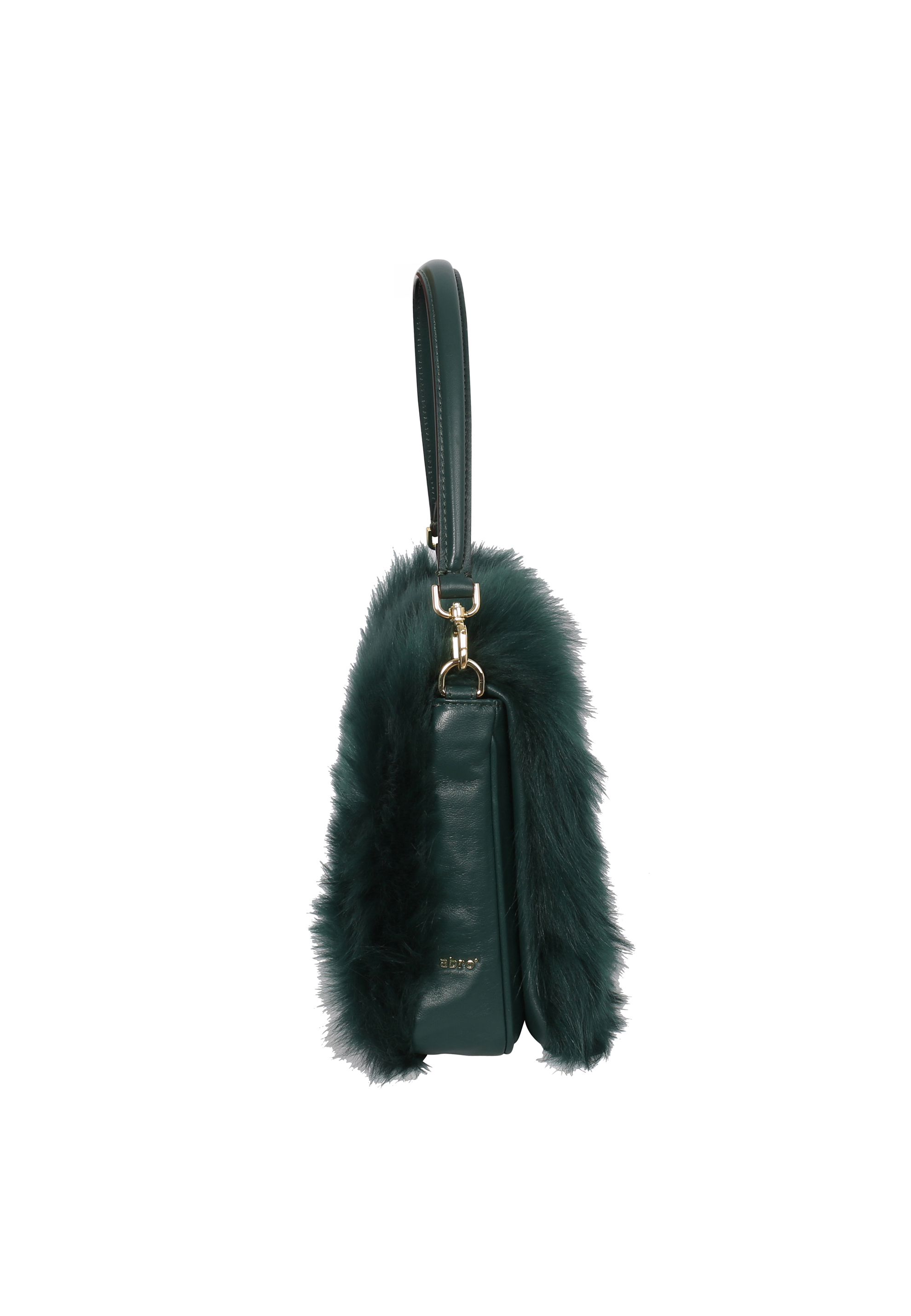 Schultertasche ASTOR Leder Shearling LH