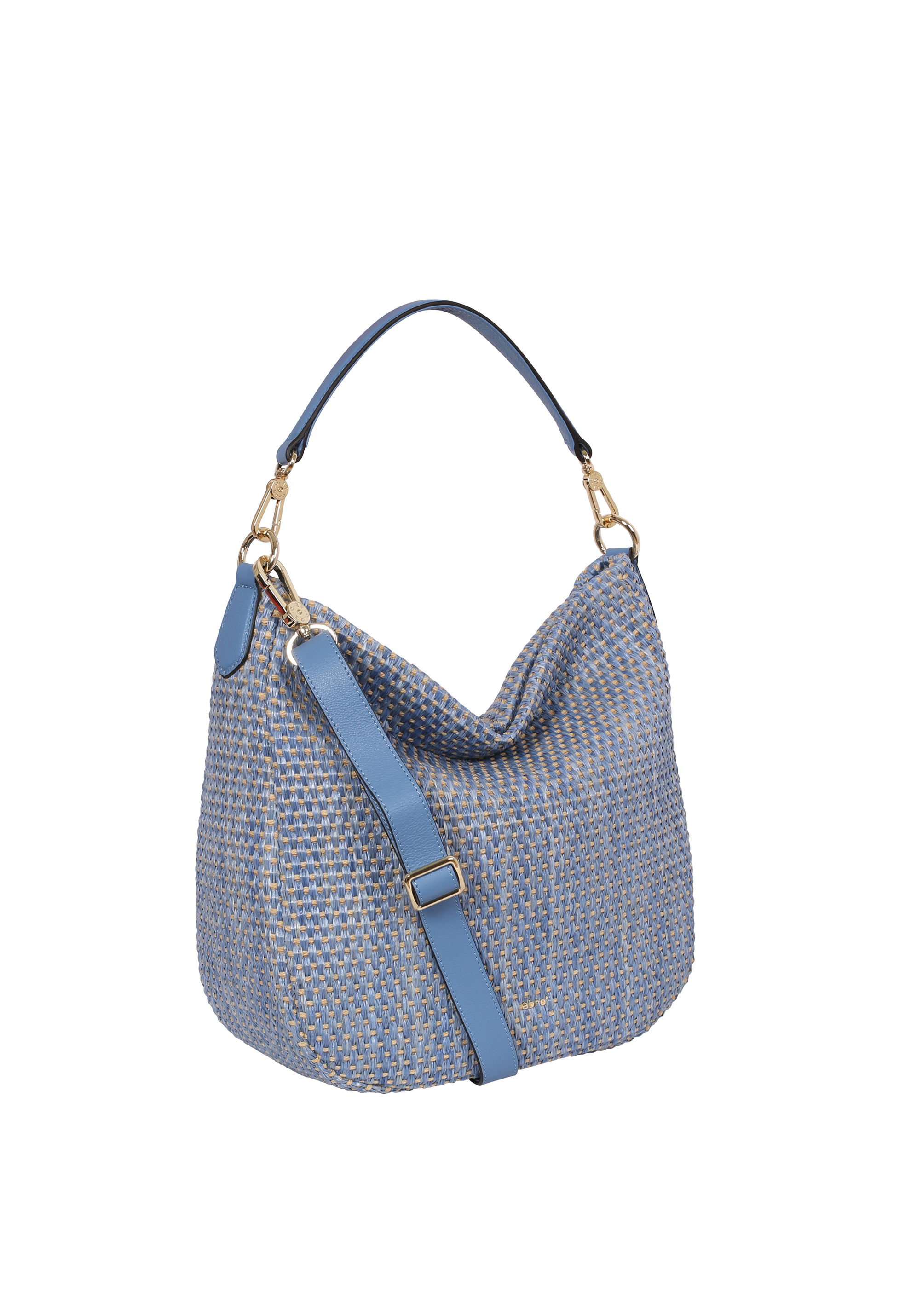 Hobo bag HEATHER Fabric Raffia cestino Standard