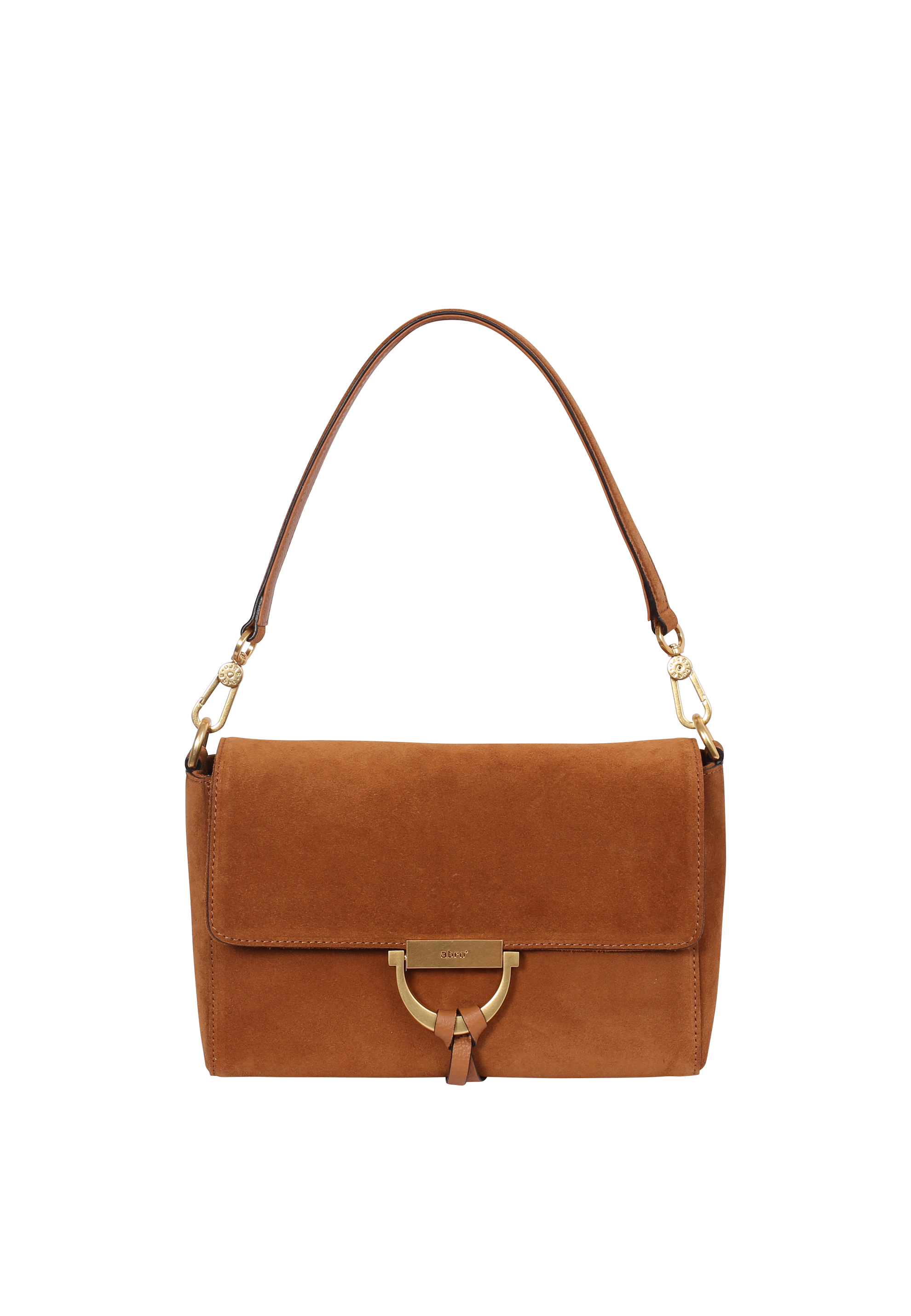 Schultertasche TEMI Leder Suede