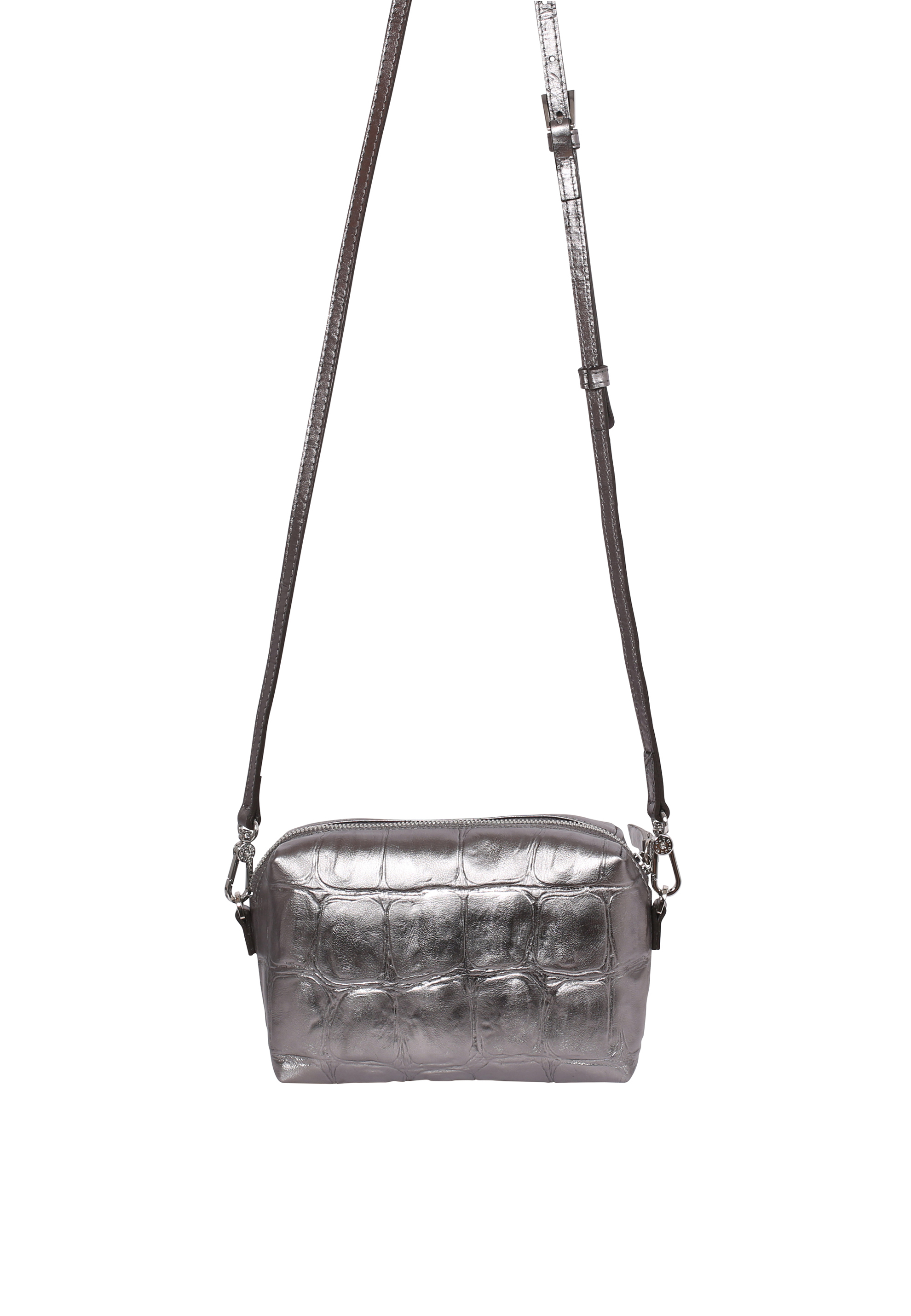 Cross body bag KAIA Leather Coccobello metal