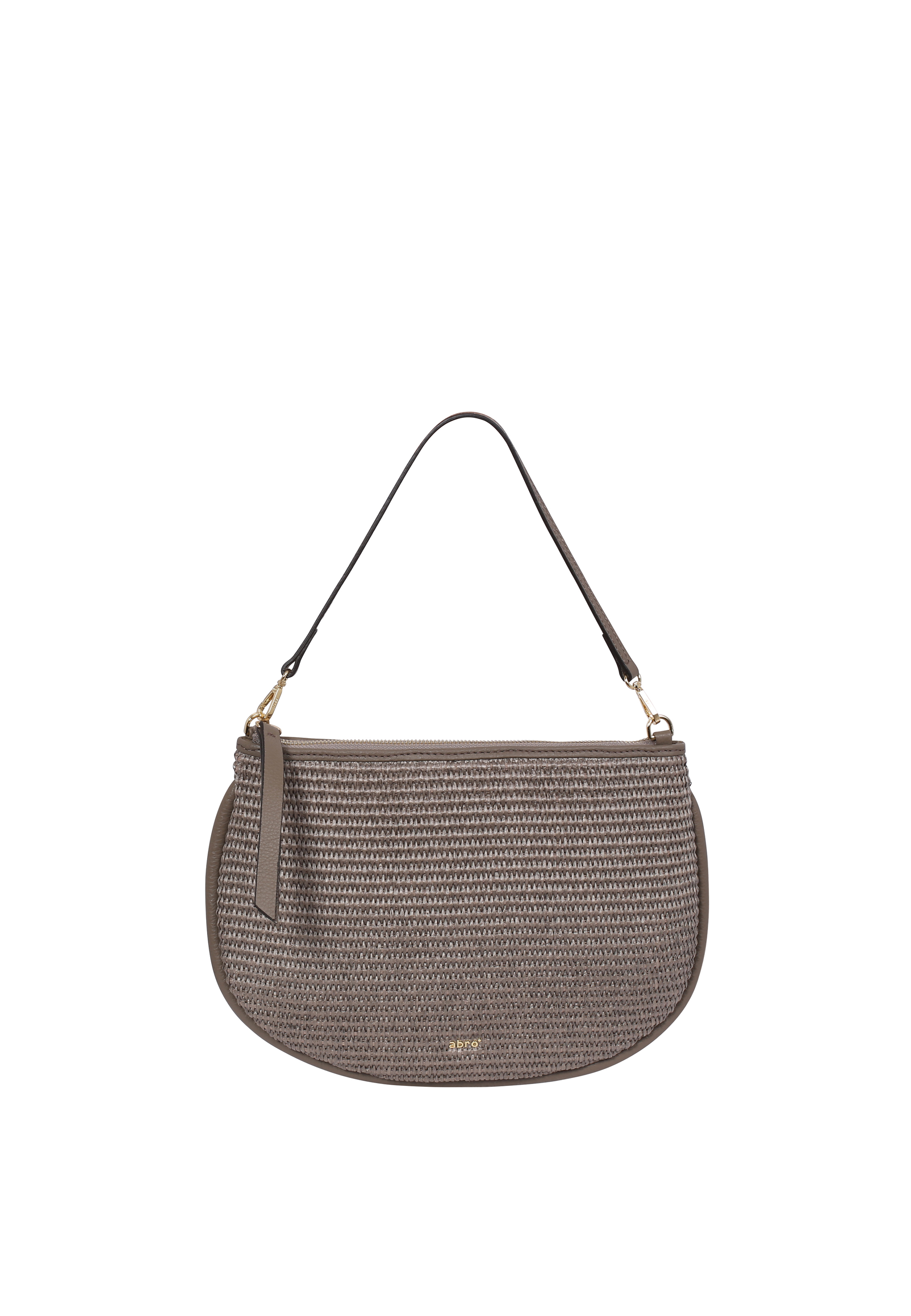 Schultertasche WILLOW Stoff Raffia