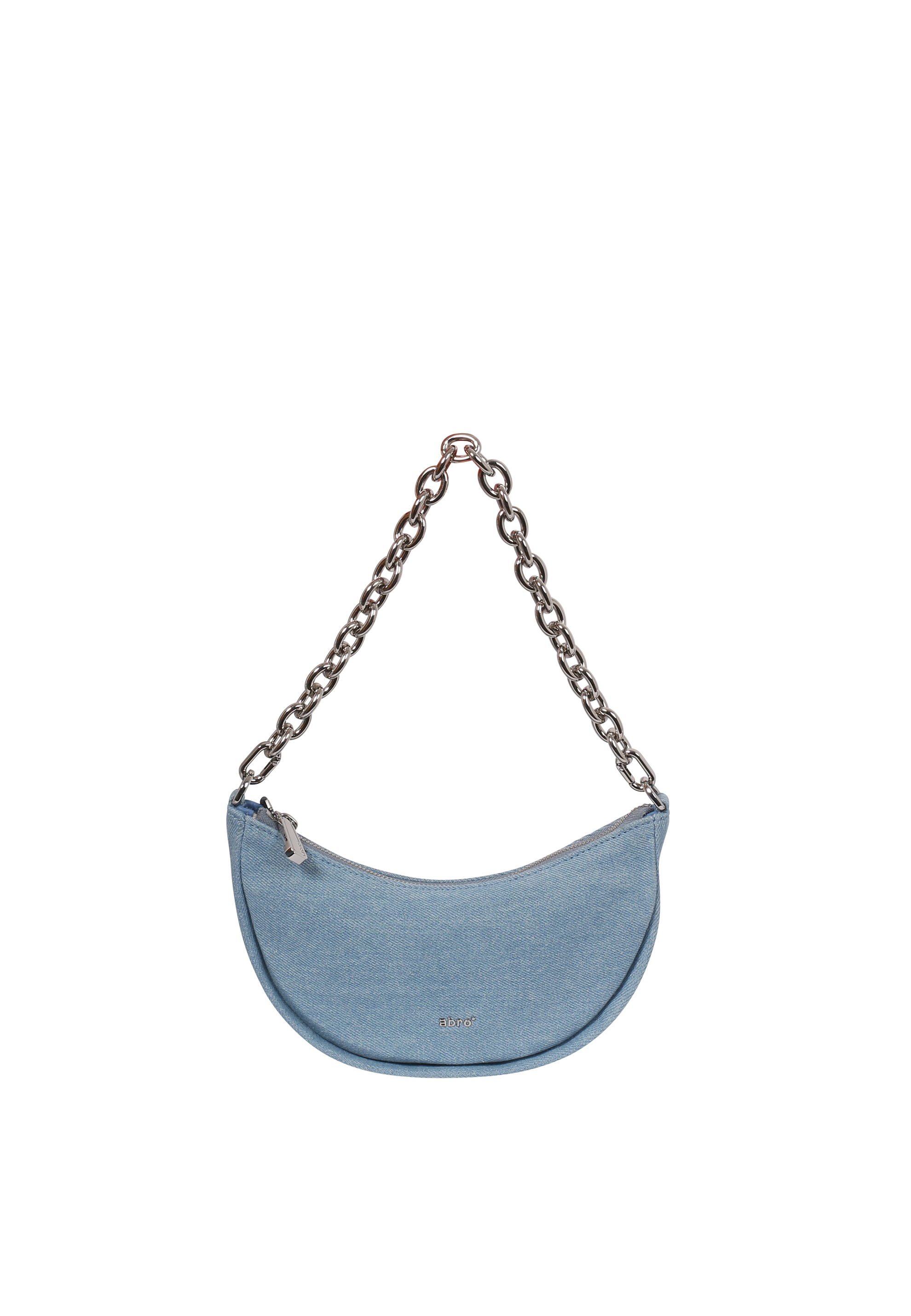 Schultertasche MOON Stoff Jeans