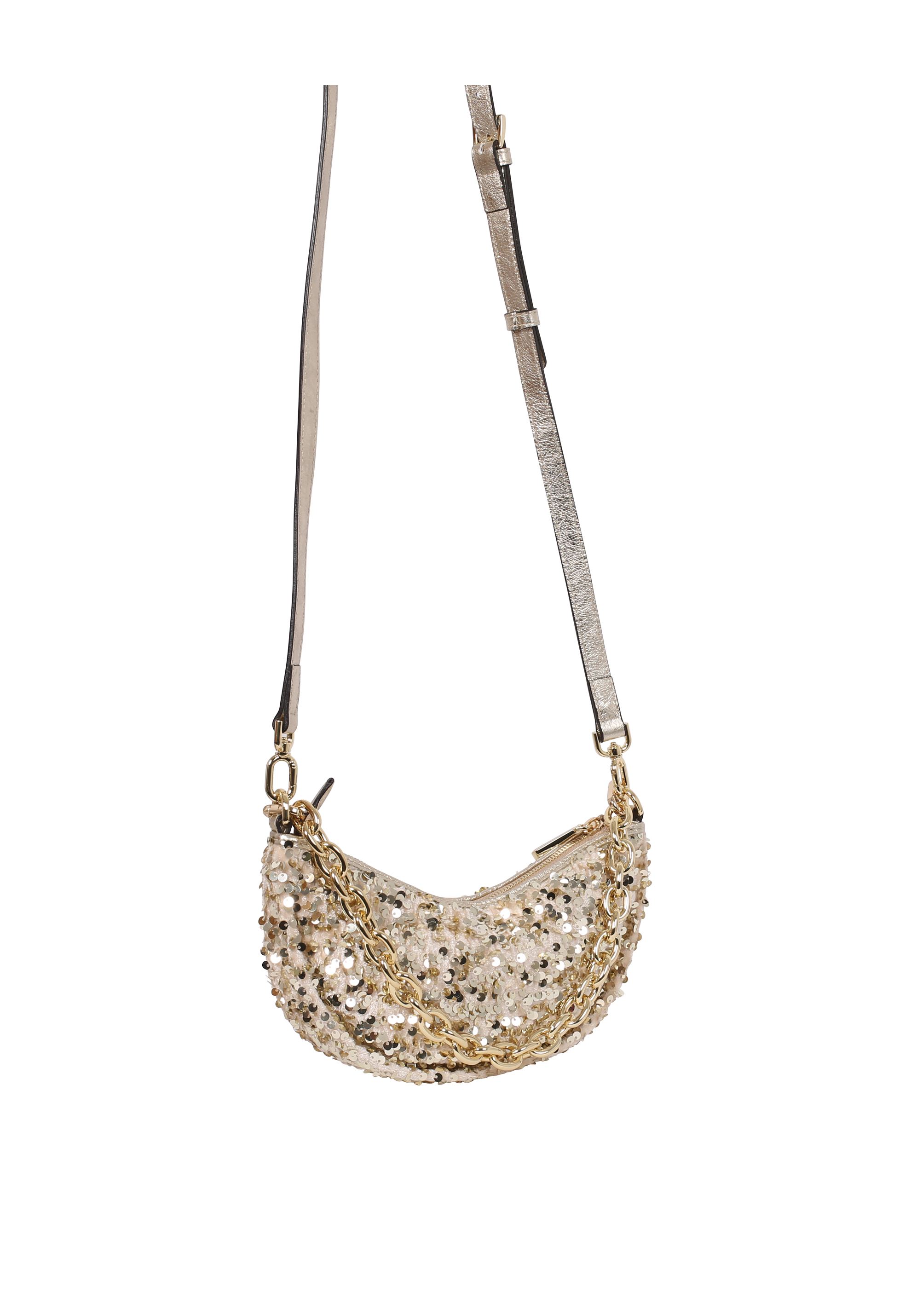 Schultertasche MOON Sequins