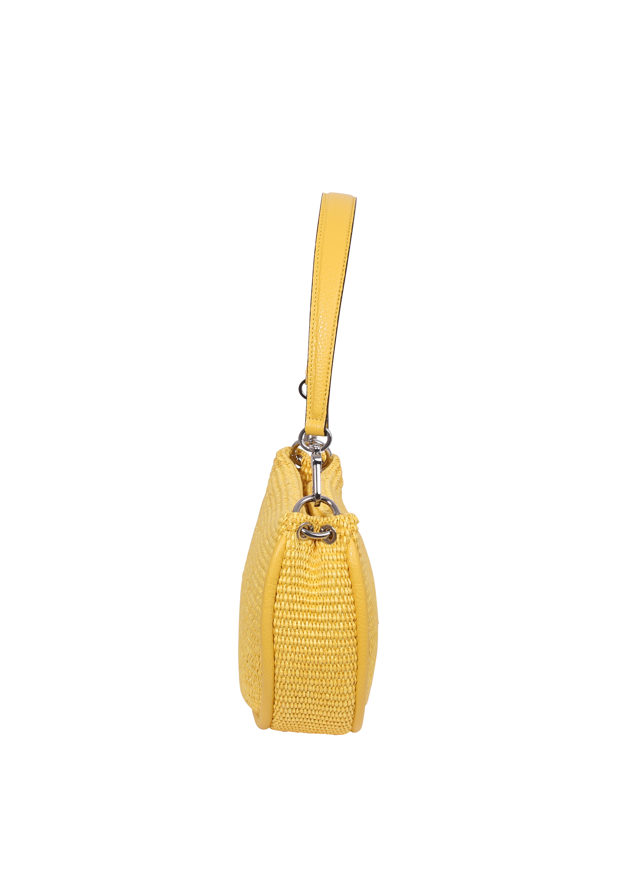 Schultertasche WILLOW Stoff Raffia