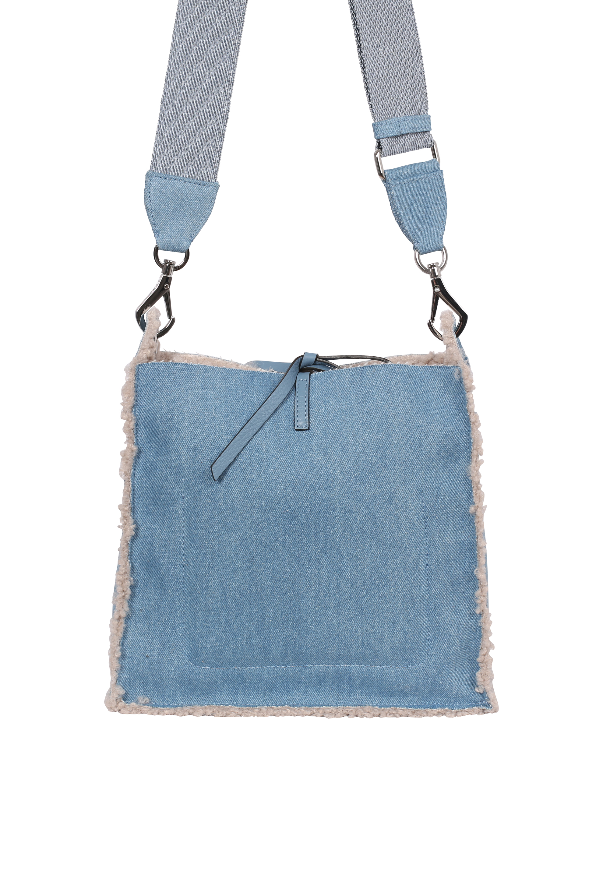 Cross body RAQUEL small Fabric Jeans Artico