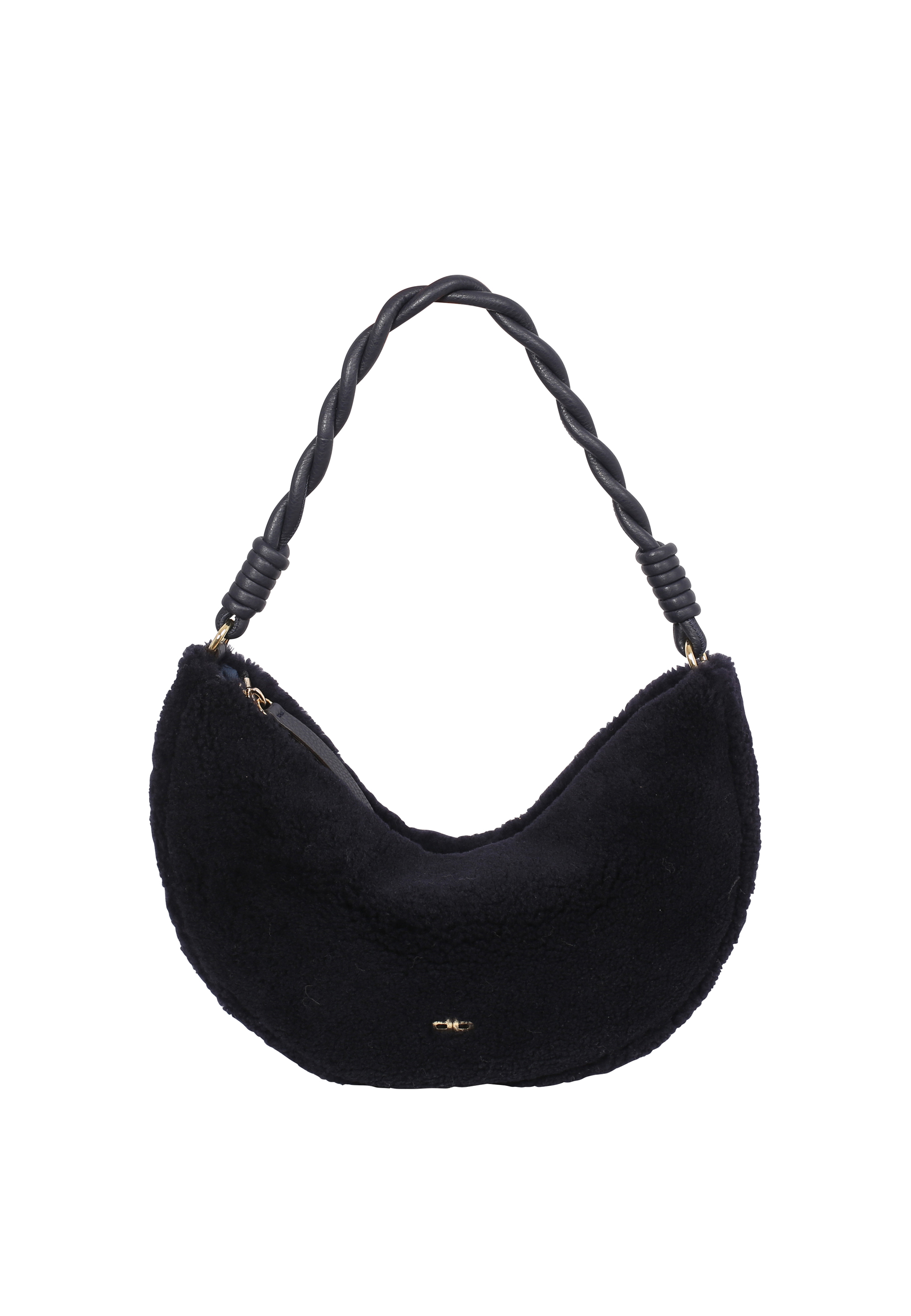 Shoulderbag  MOON Leather Shearling