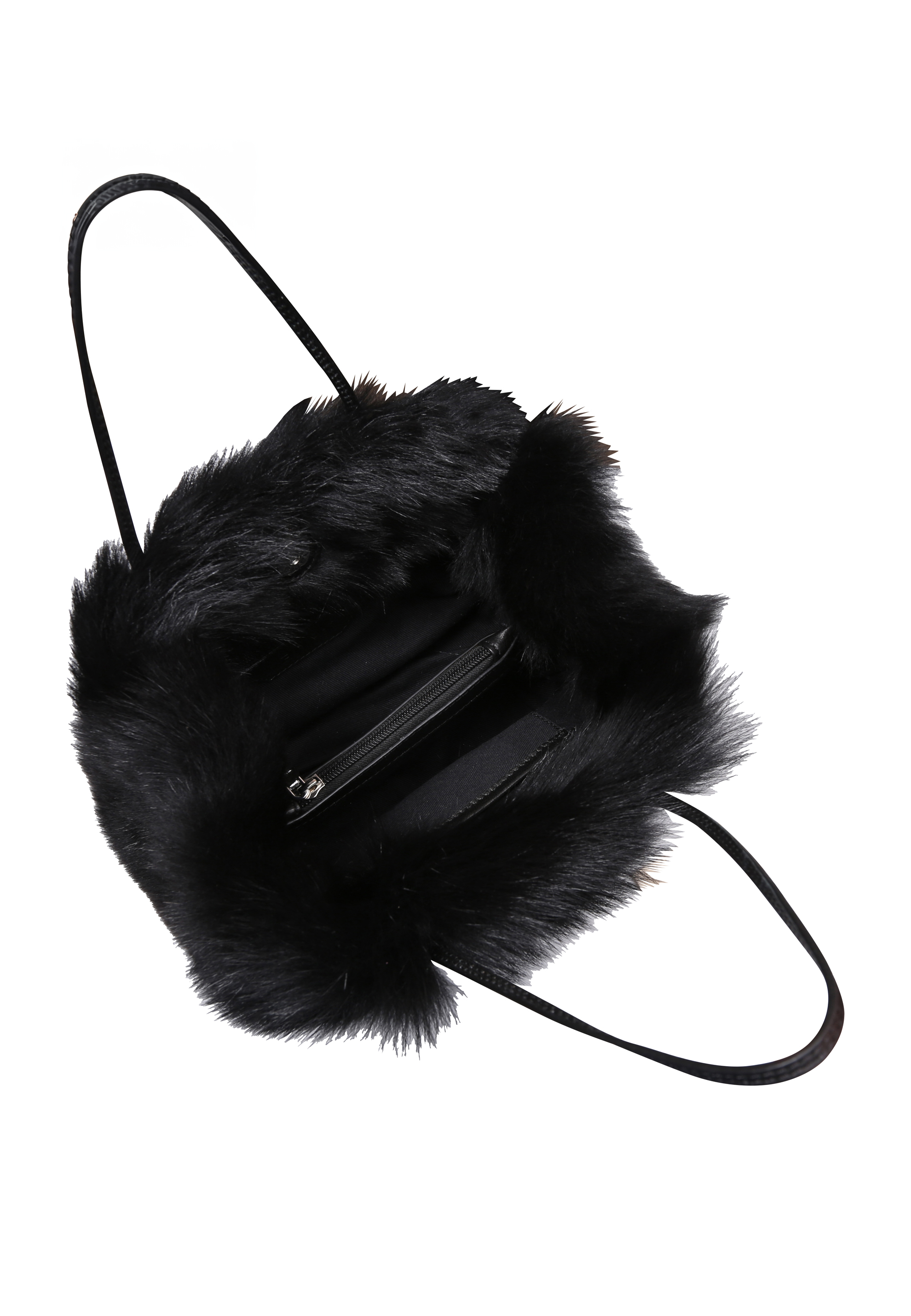 Handtasche NOELLE Leder Shearling LH