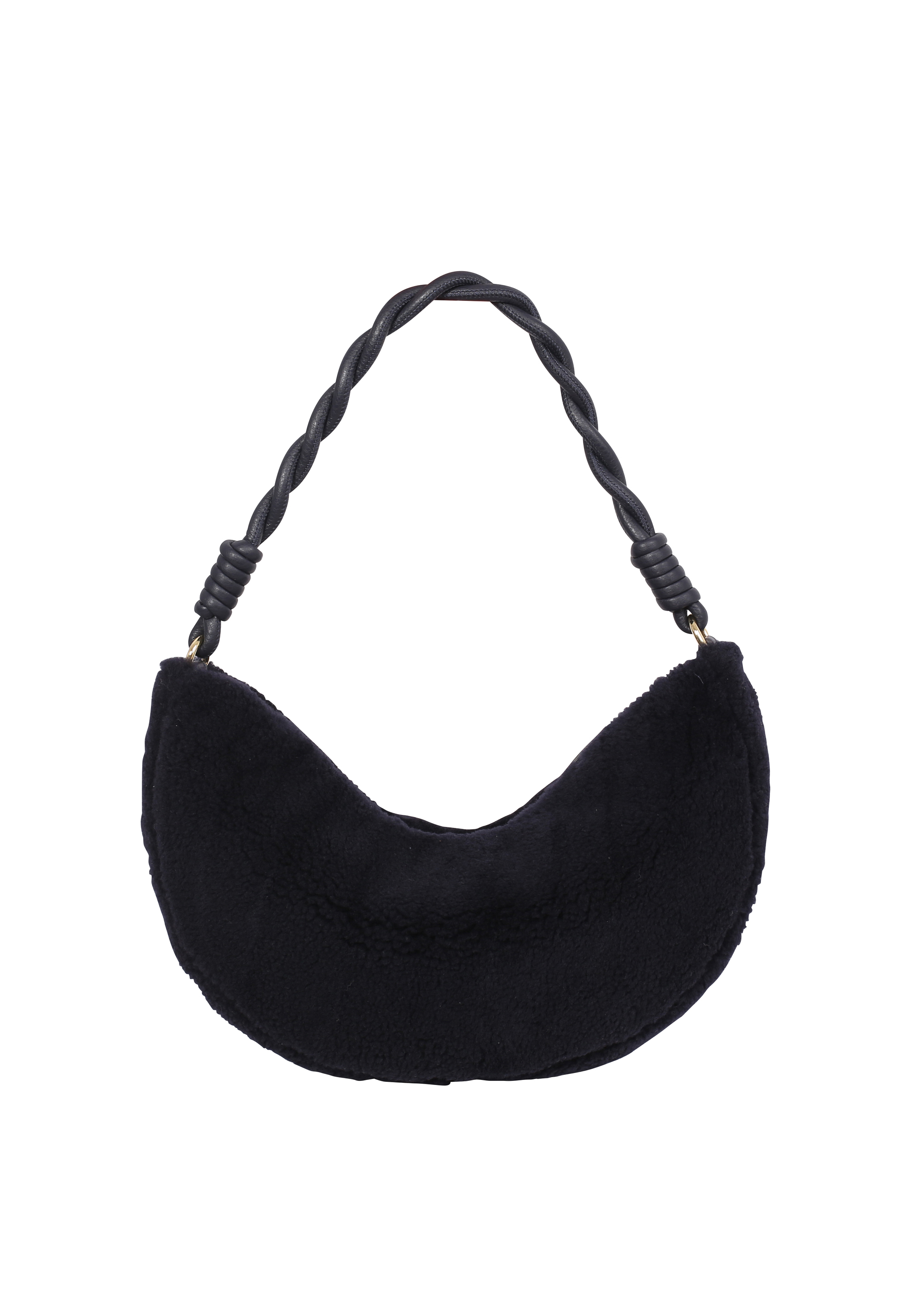 Shoulderbag  MOON Leather Shearling