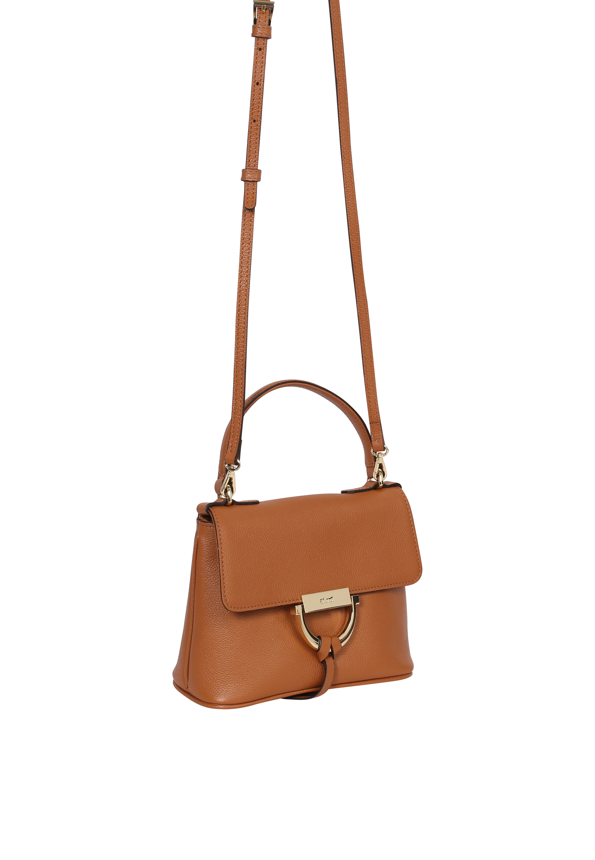 Handbag TEMI Leather Kavir