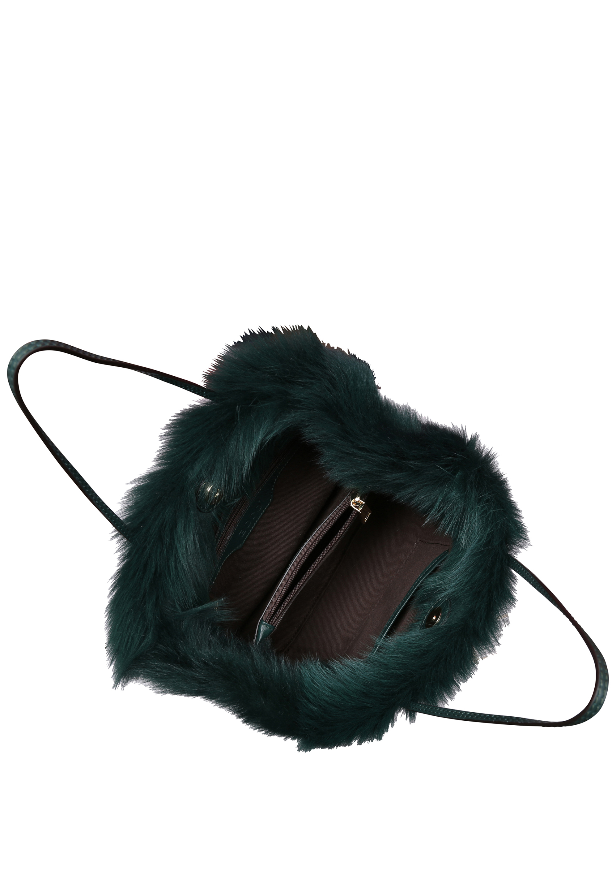 Handtasche NOELLE Leder Shearling LH