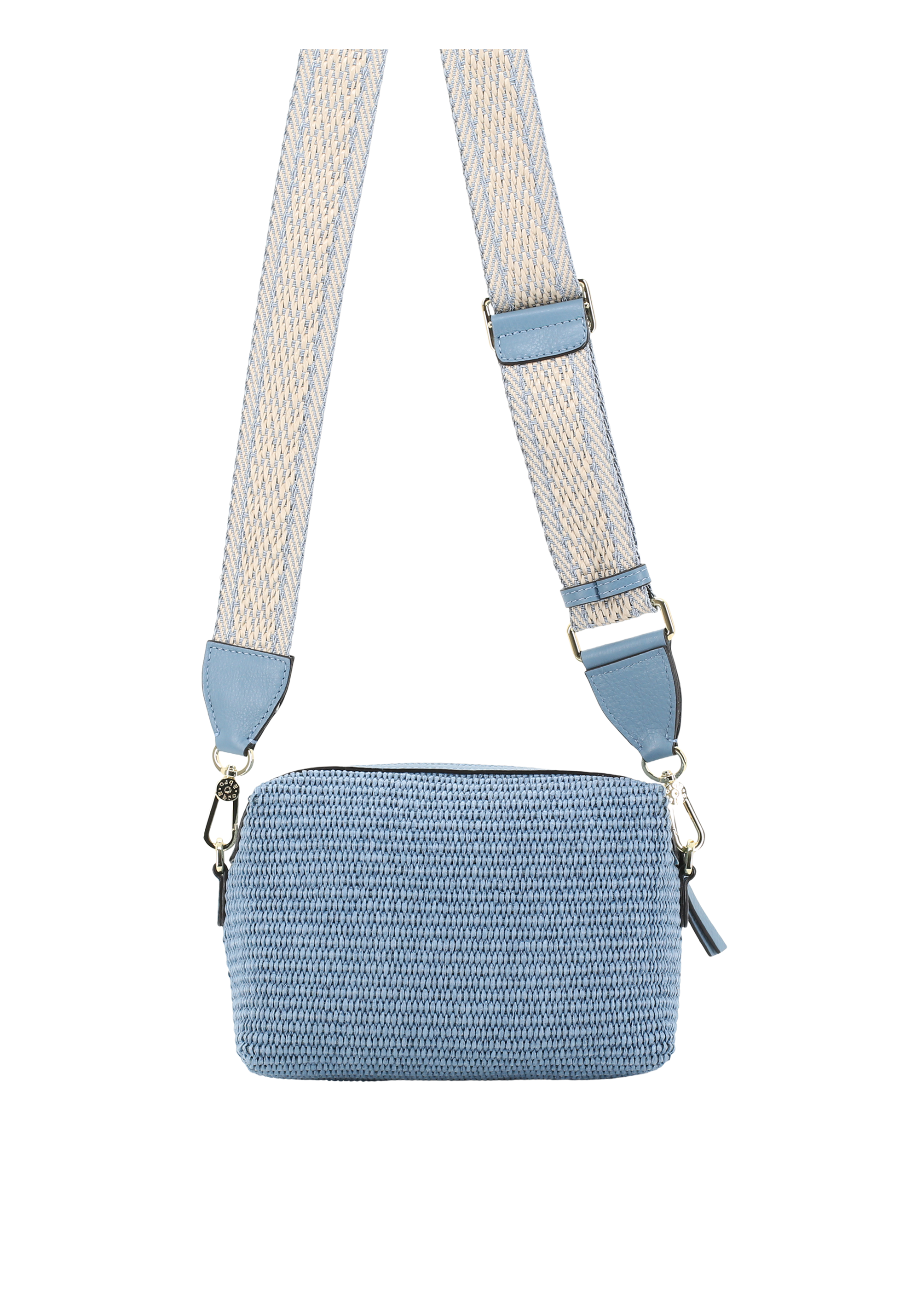 Shoulder bag KAIA fabric Raffia