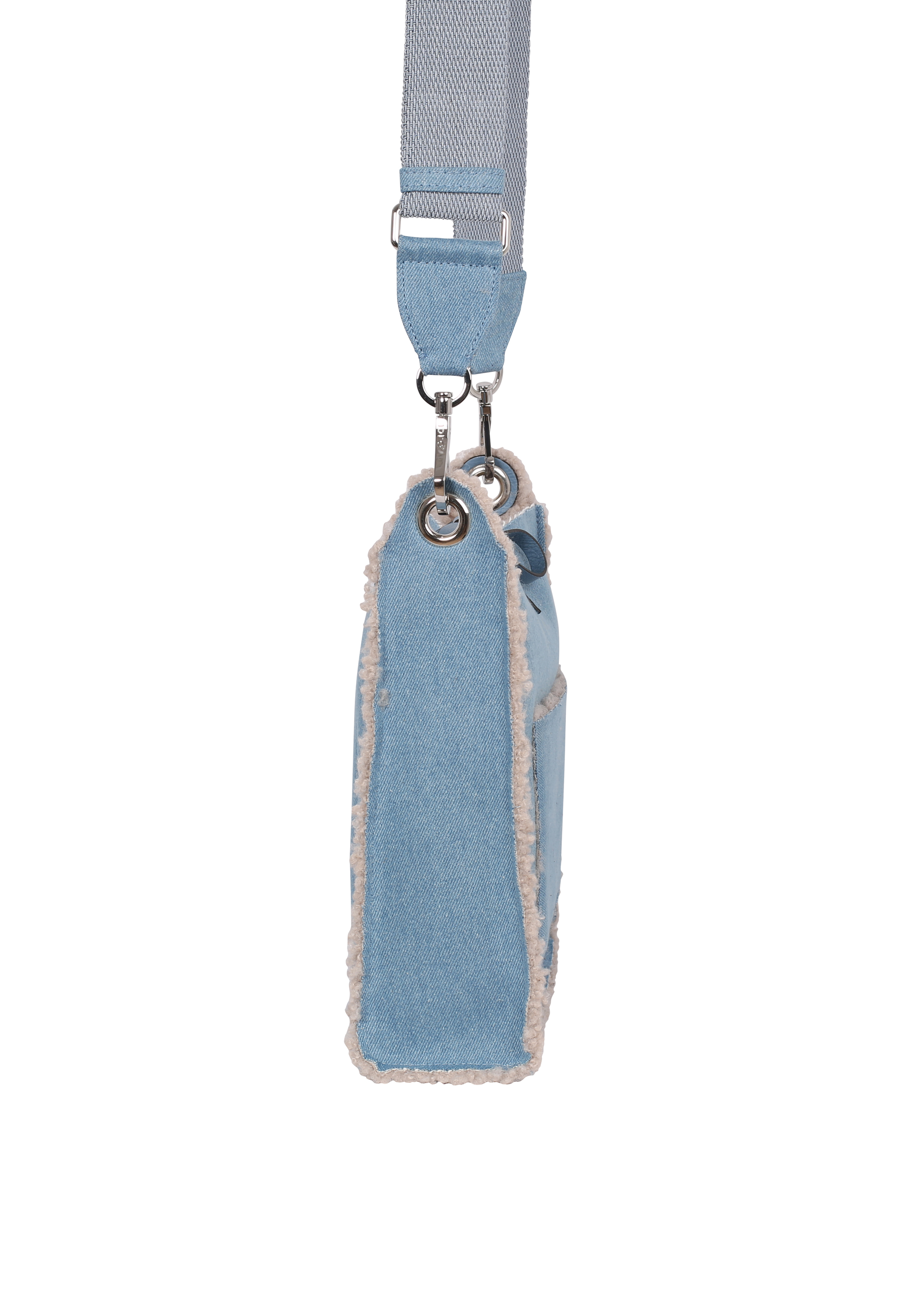 Cross body RAQUEL small Fabric Jeans Artico