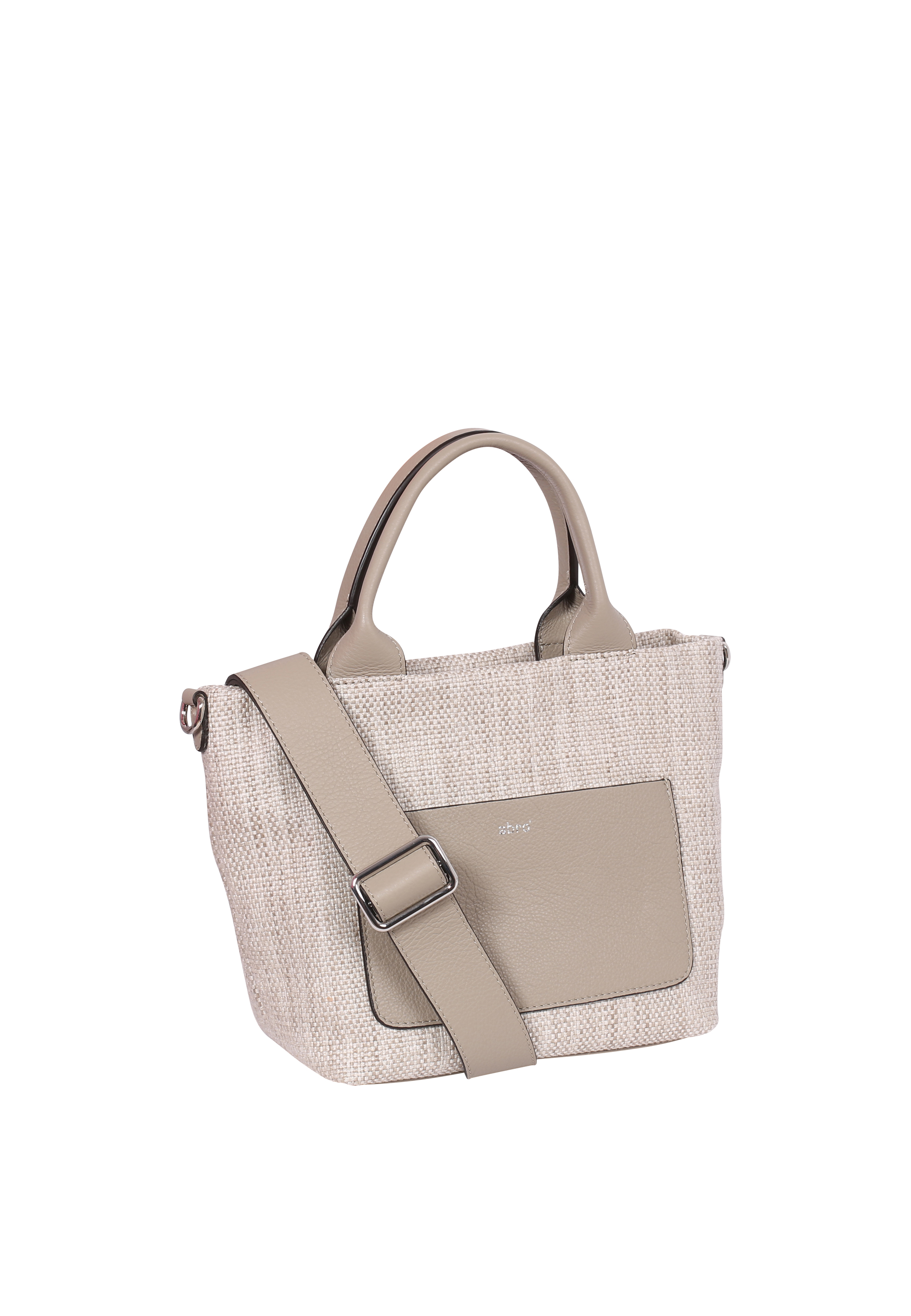 Shopper RAQUEL small Stoff Salt&Pepper