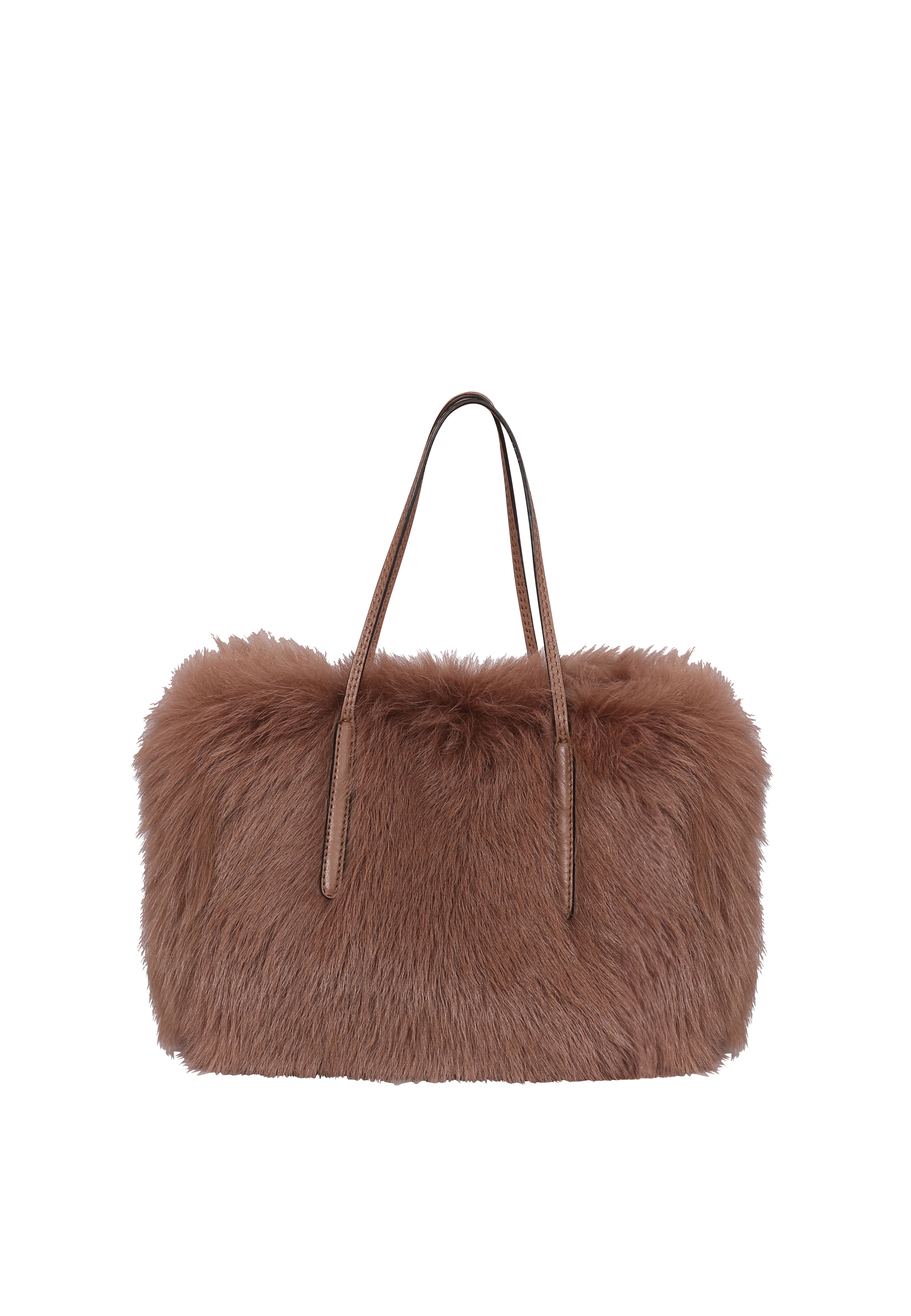 Handbag NOELLE Leather Shearling LH