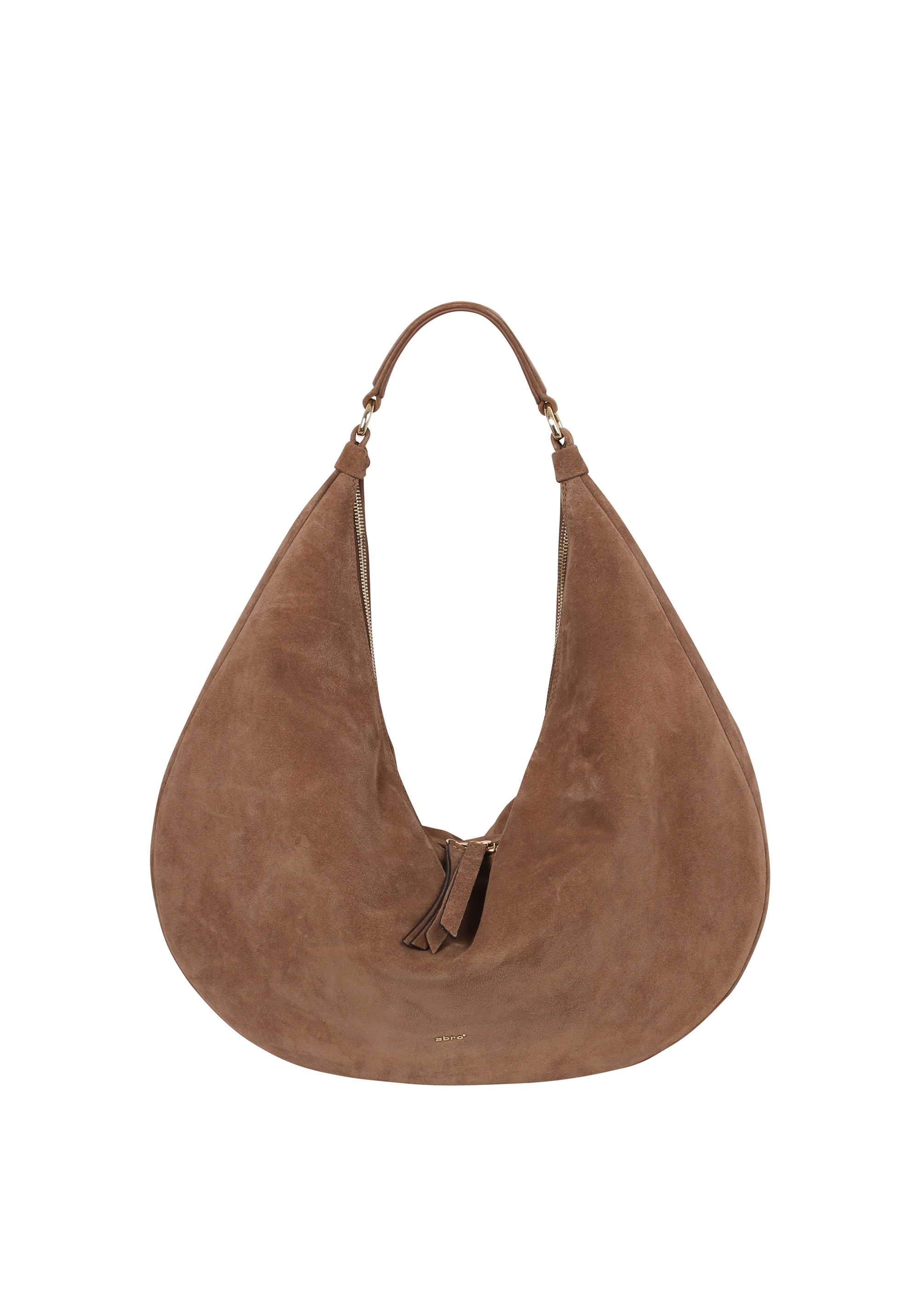 Hobo bag NANA big Leather Suede