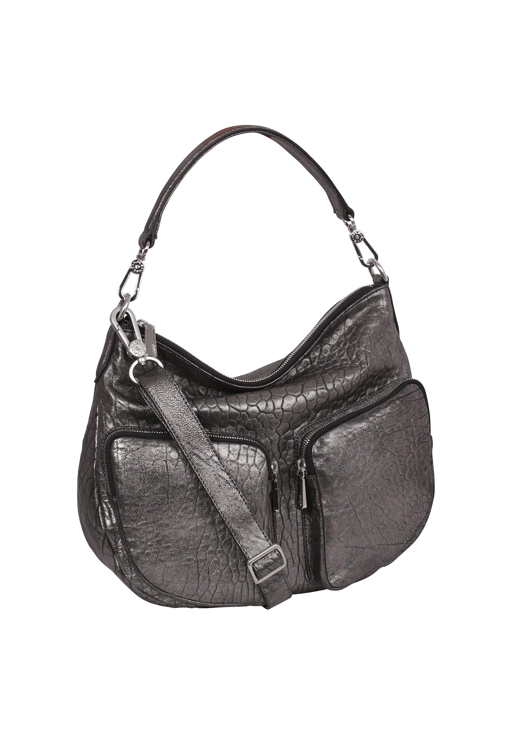 Beutel CARGO Leder Bubble metallic