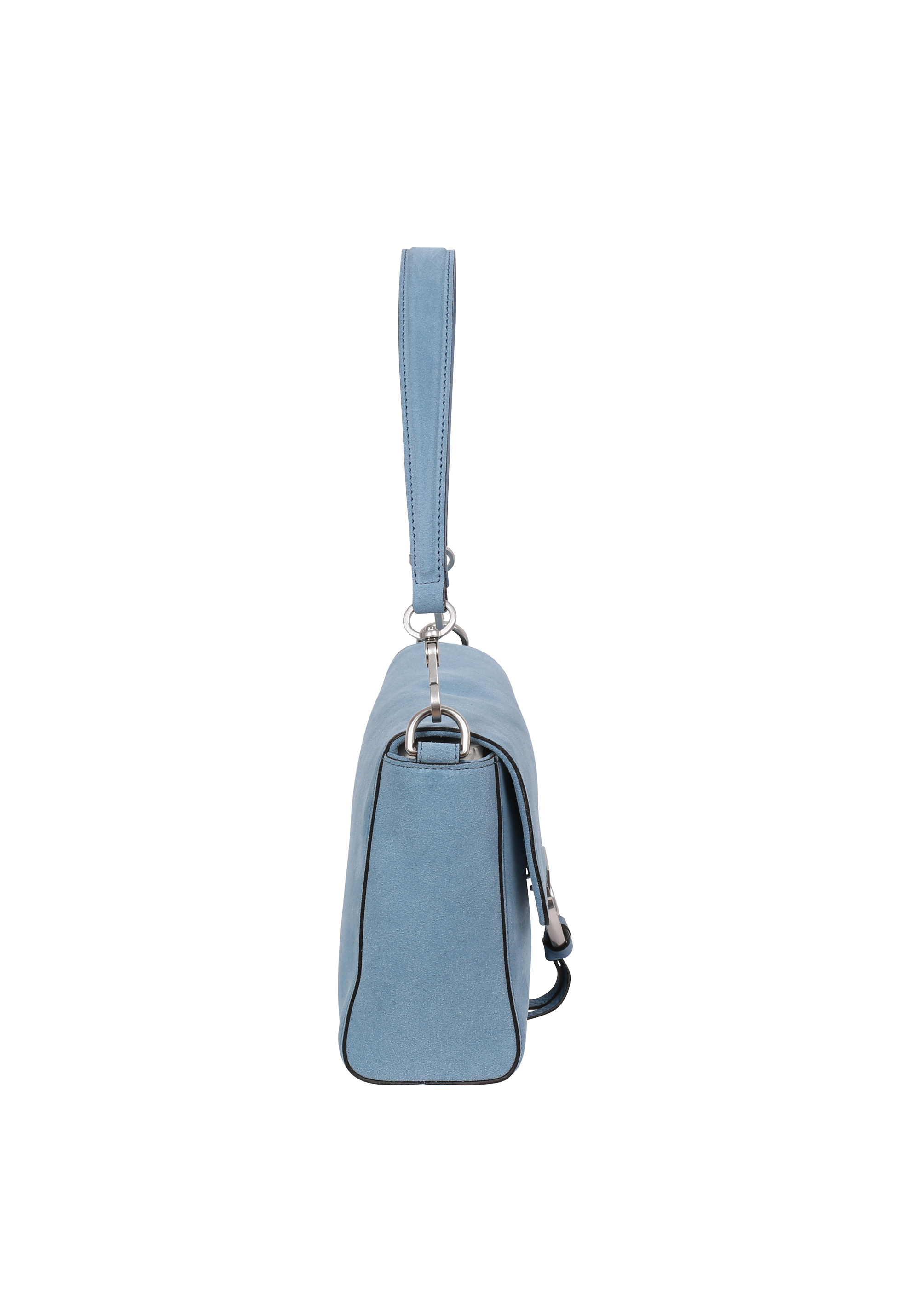 Schultertasche TEMI Leder Suede