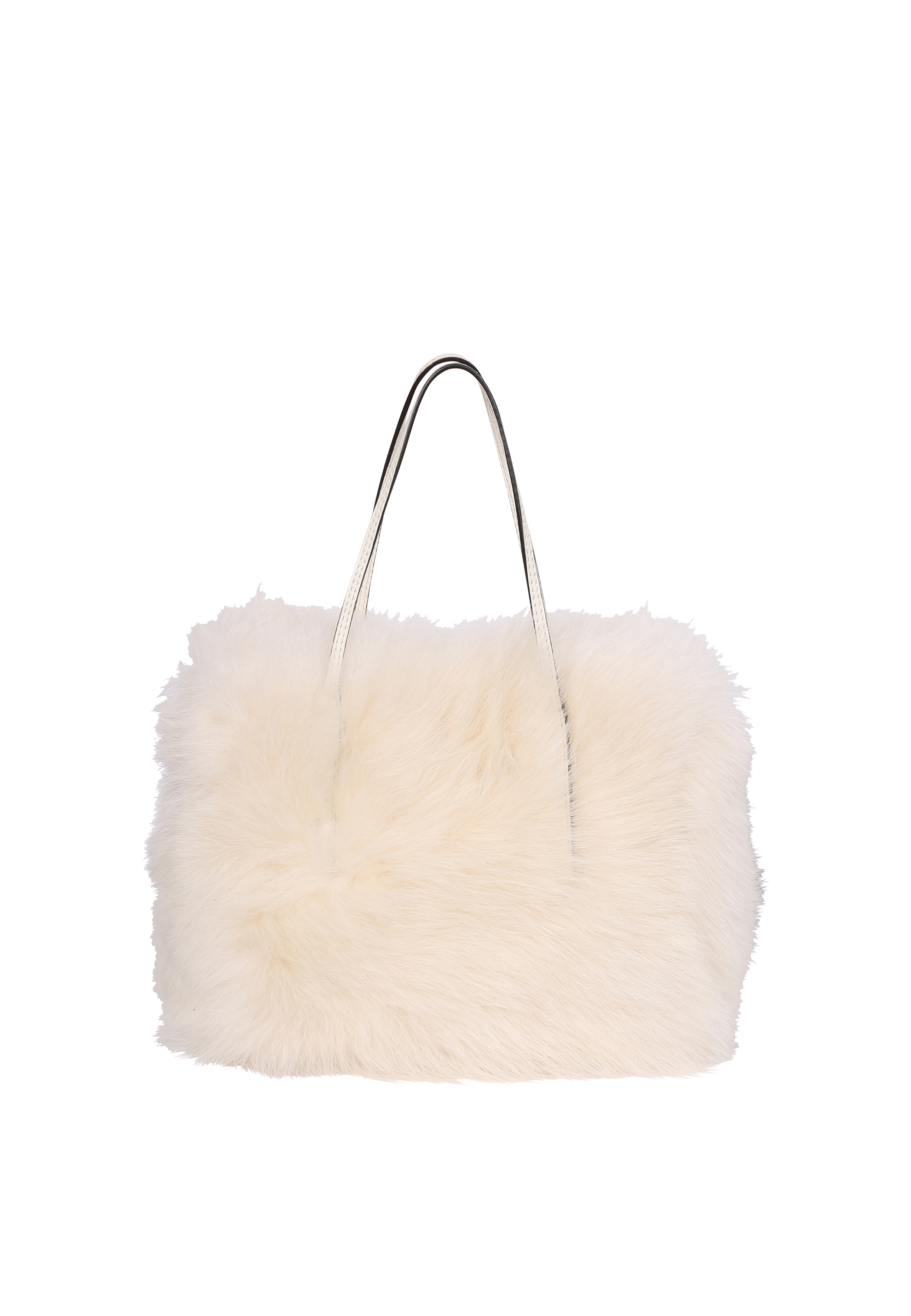 Handtasche NOELLE Leder Shearling LH