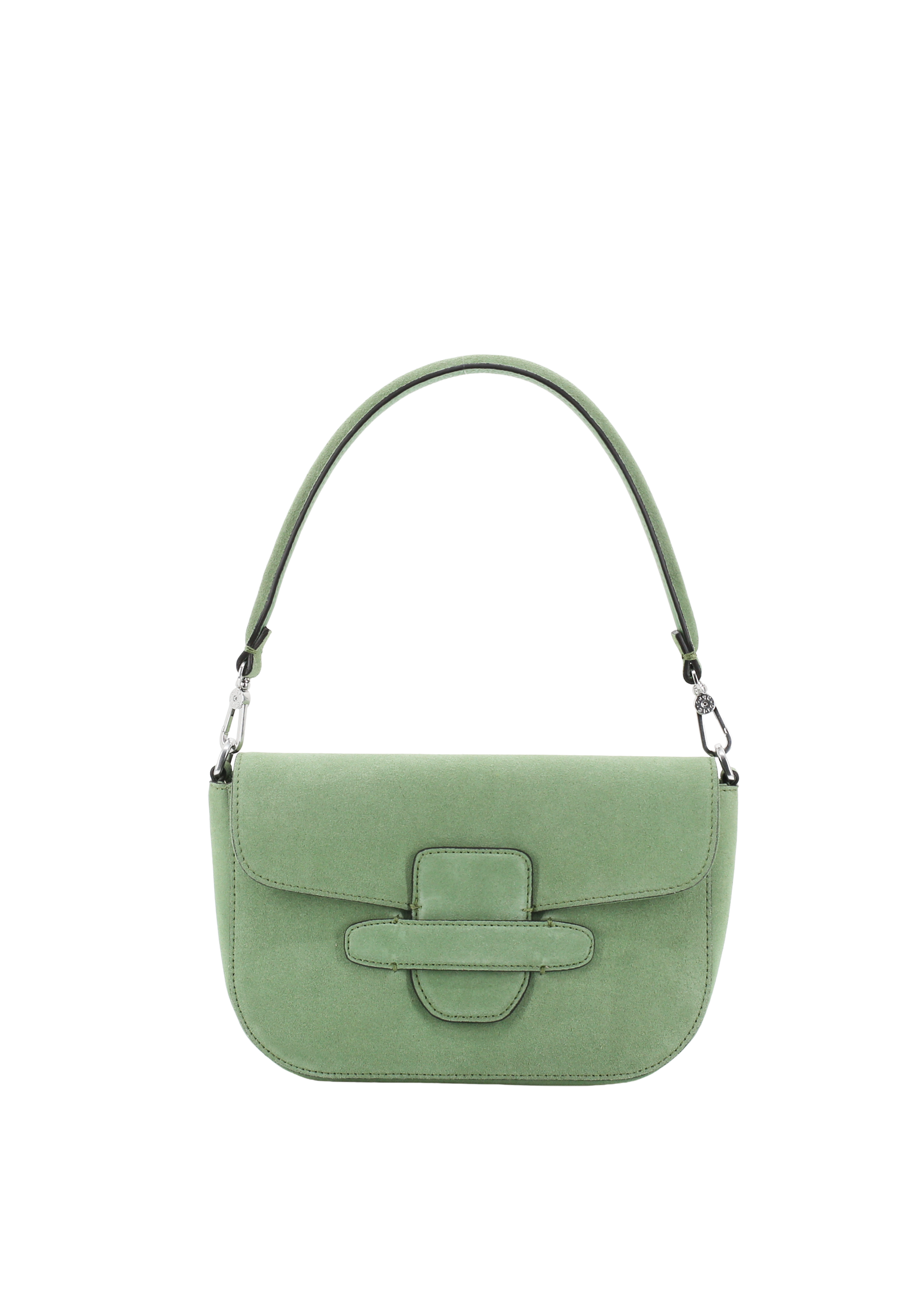 Schultertasche CAMILLA Leder Suede