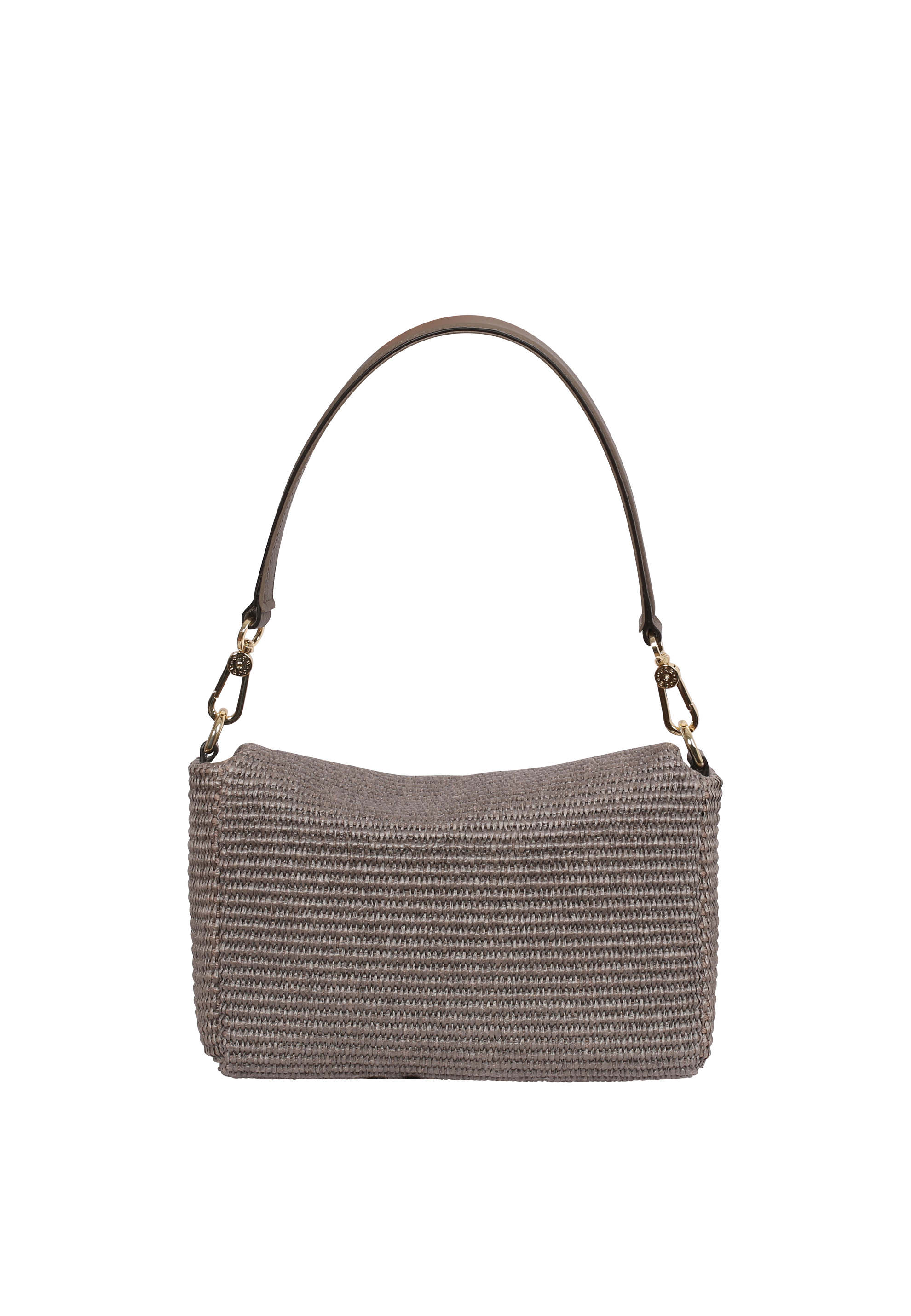 Cross body bag TEMI fabric Raffia