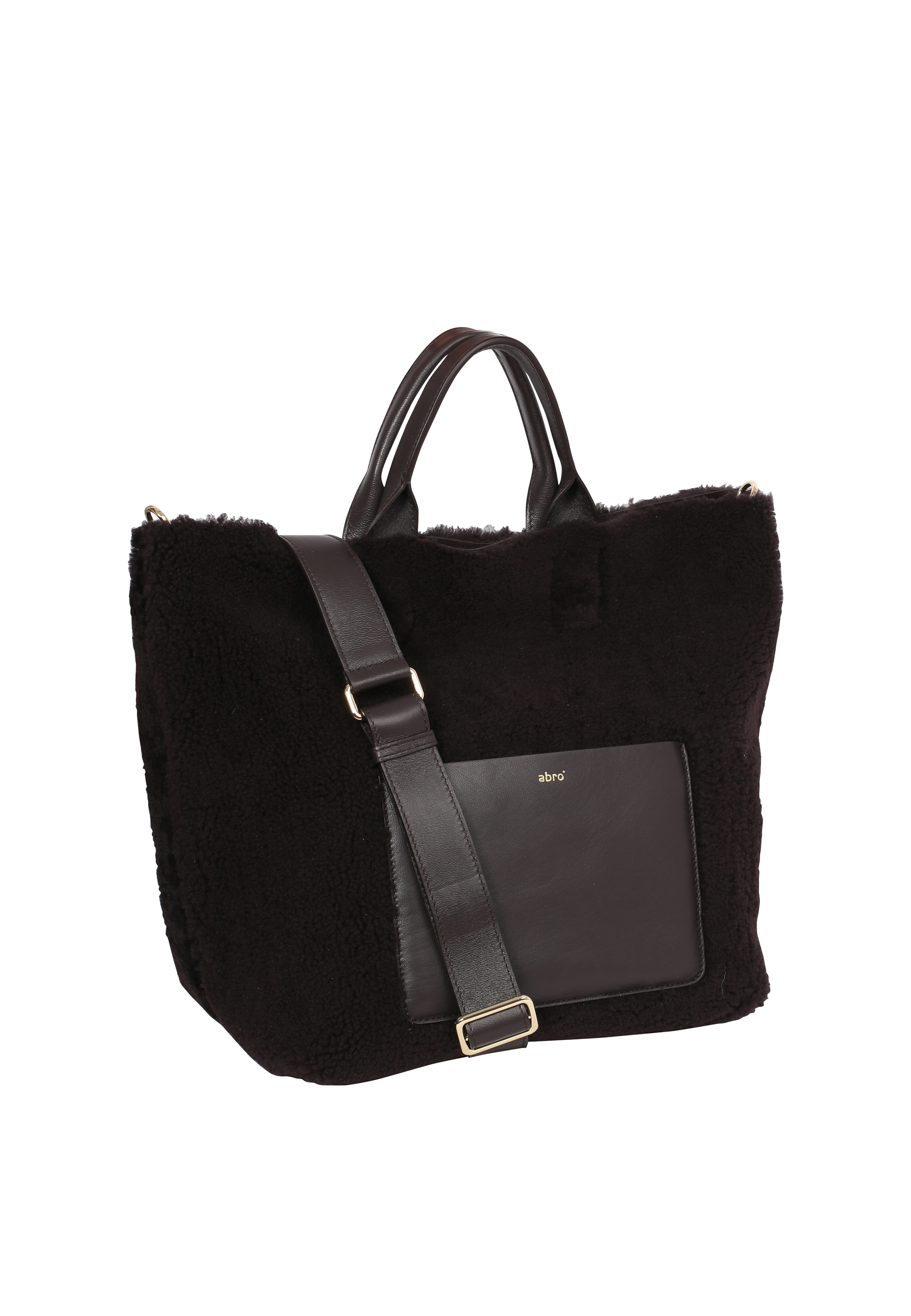 Shopper RAQUEL big Leather Shearling reversible