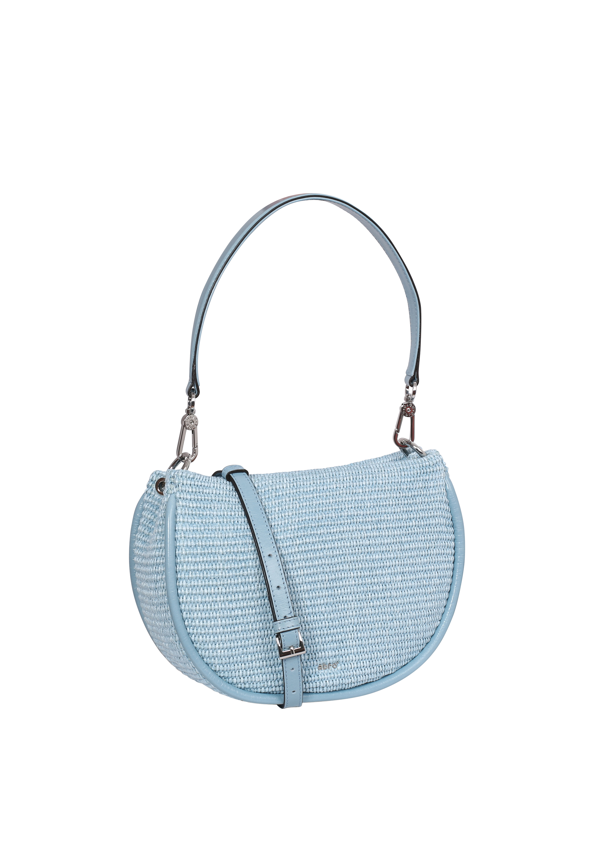 Schultertasche WILLOW Stoff Raffia